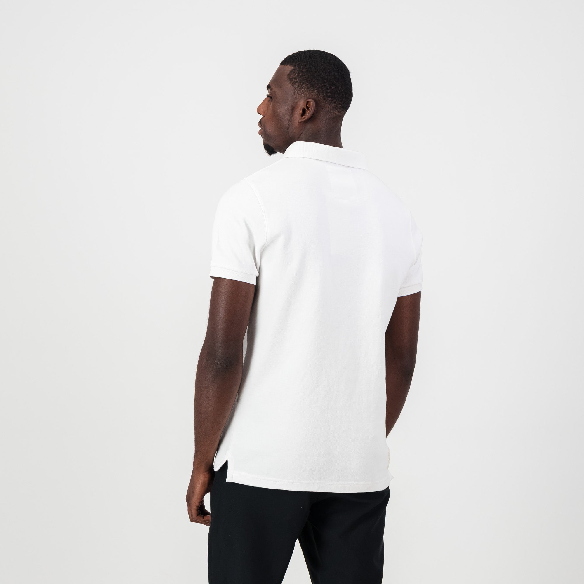 Springboks Pop Badge SS Polo-White