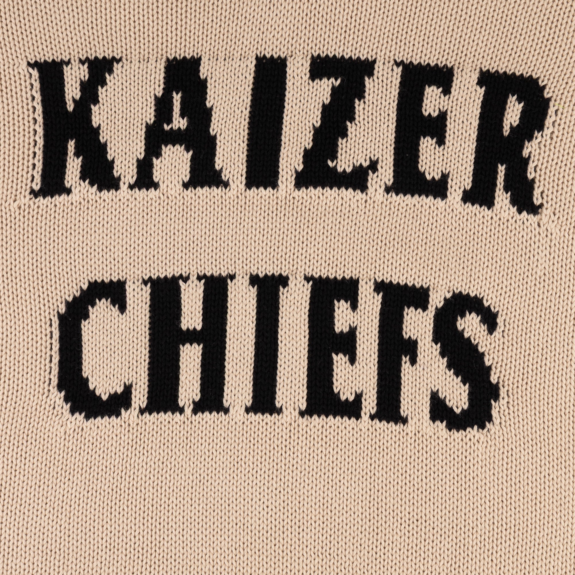 Kaizer Chiefs SS Knitted Jersey-Ivory