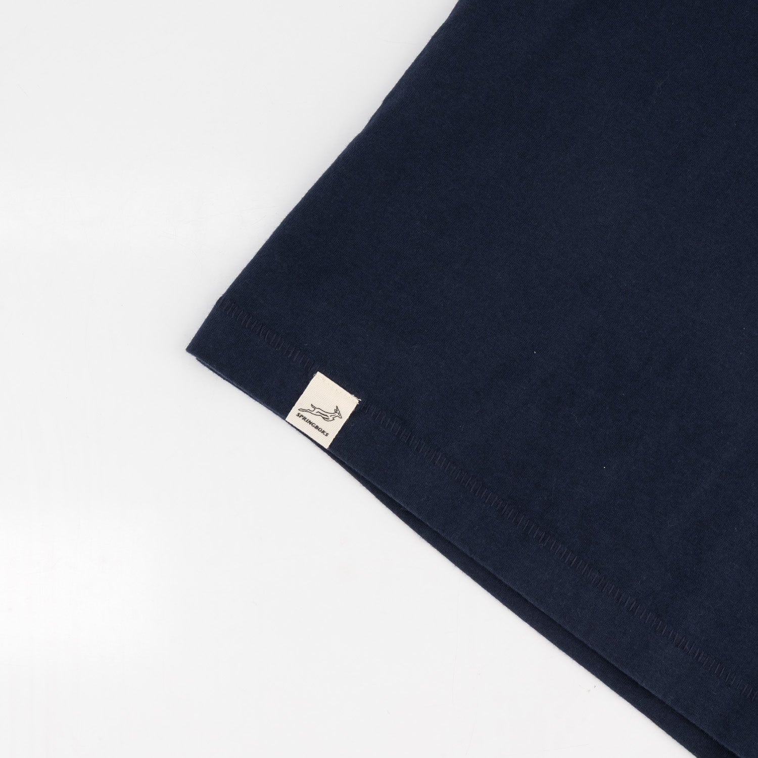 Springboks SML Shield Regular Crew Tee - Navy