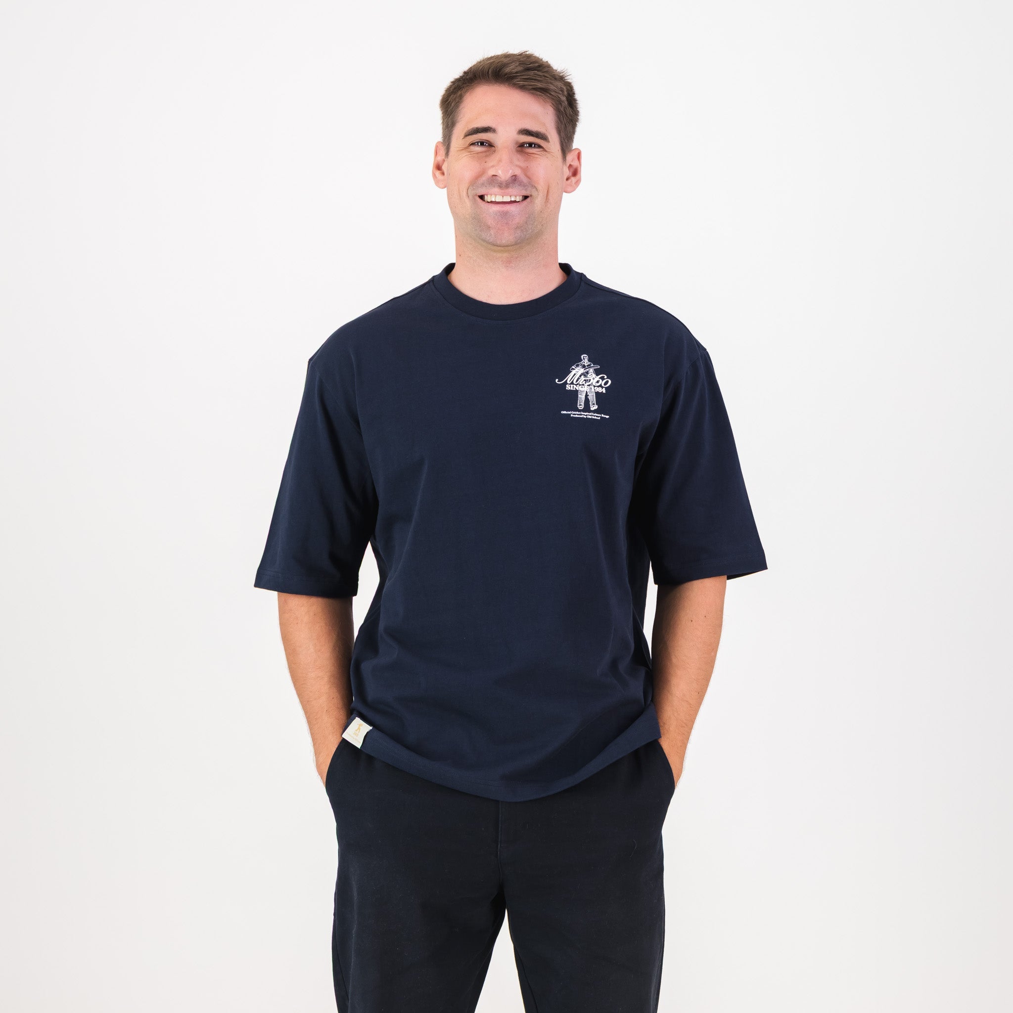 AB de Villiers 360 Small Graphic Boxy T-Shirt - Old School