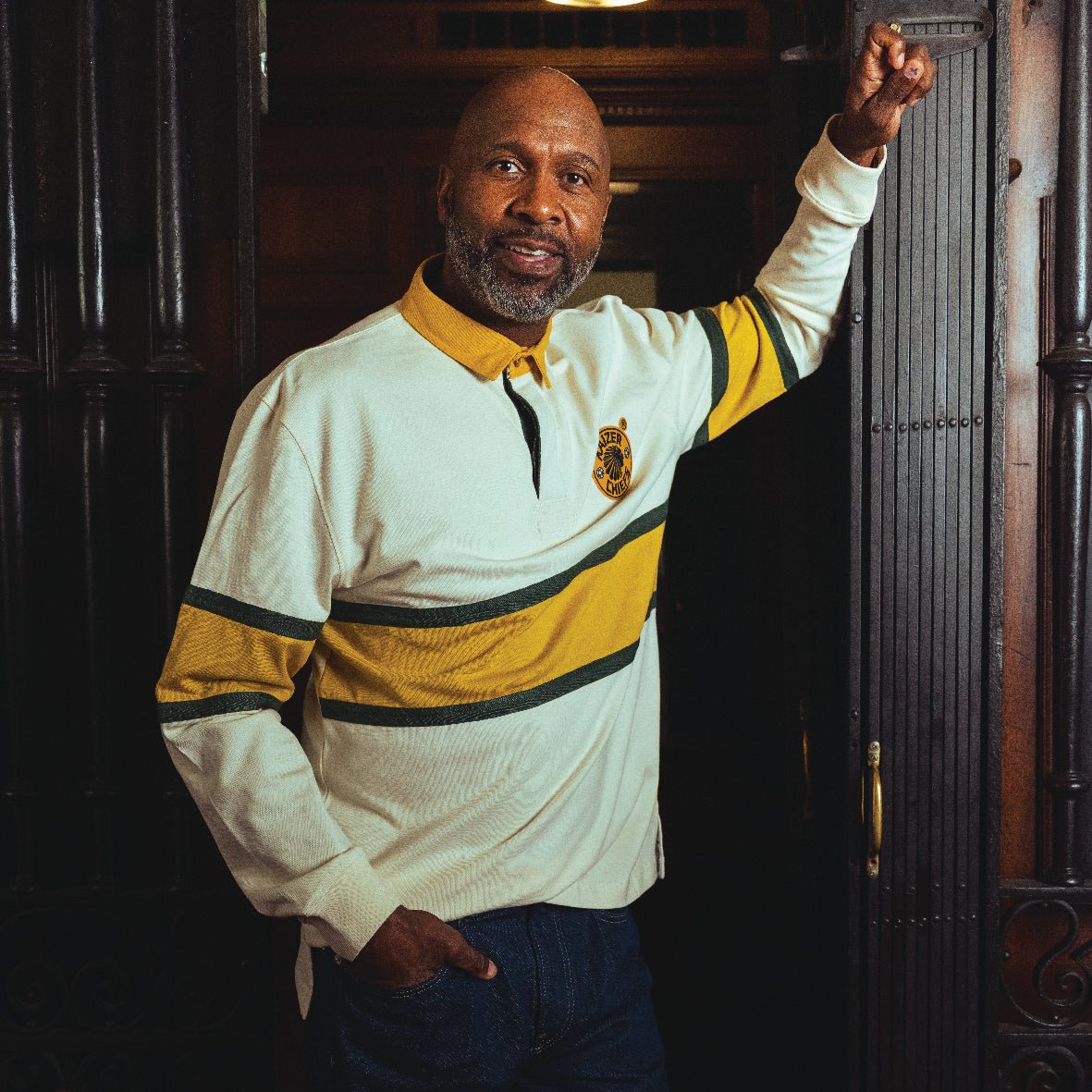 Kaizer Chiefs Ulitimate Jersey - Ivory - Old School