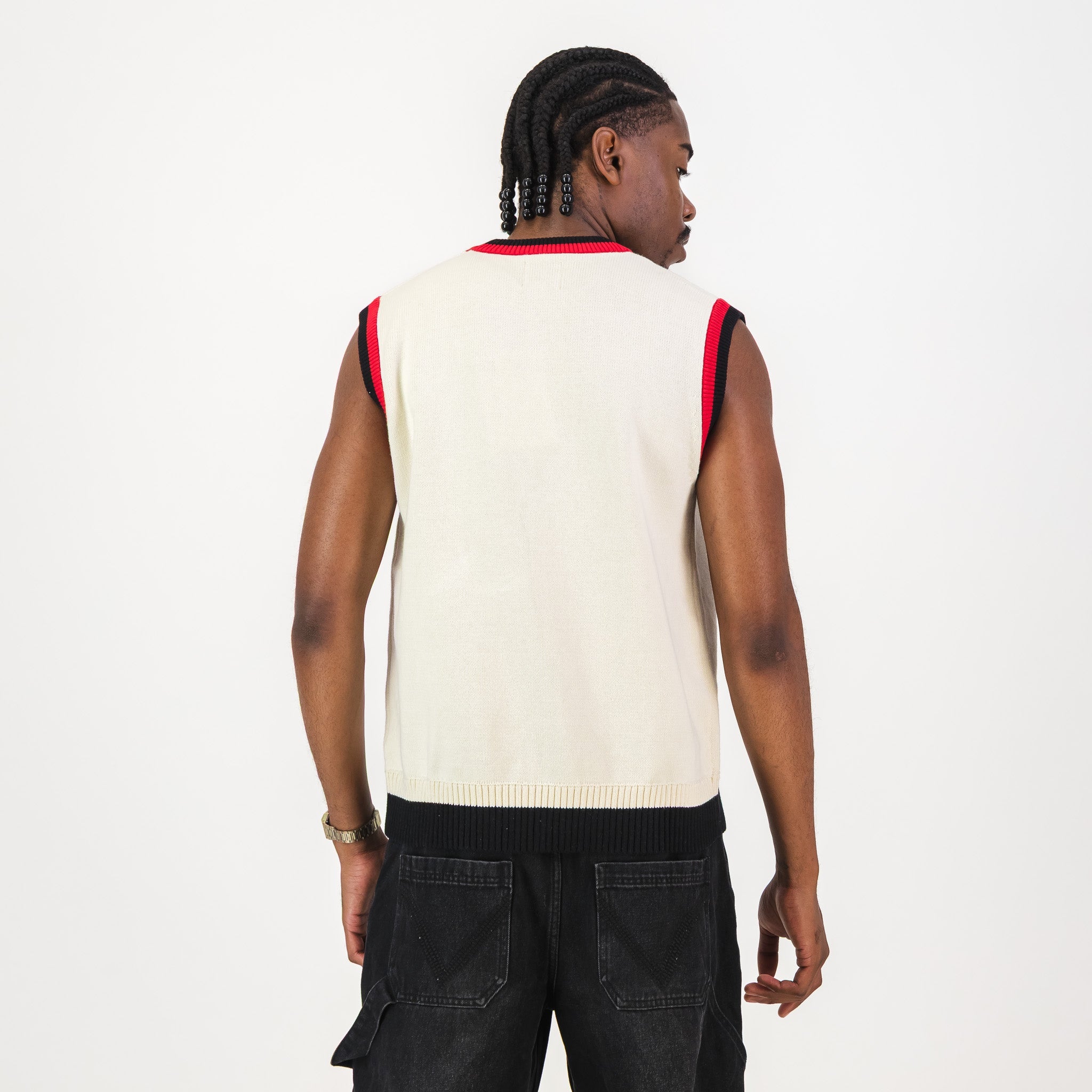 NBA Chicago Bulls Knitwear Vest - Old School