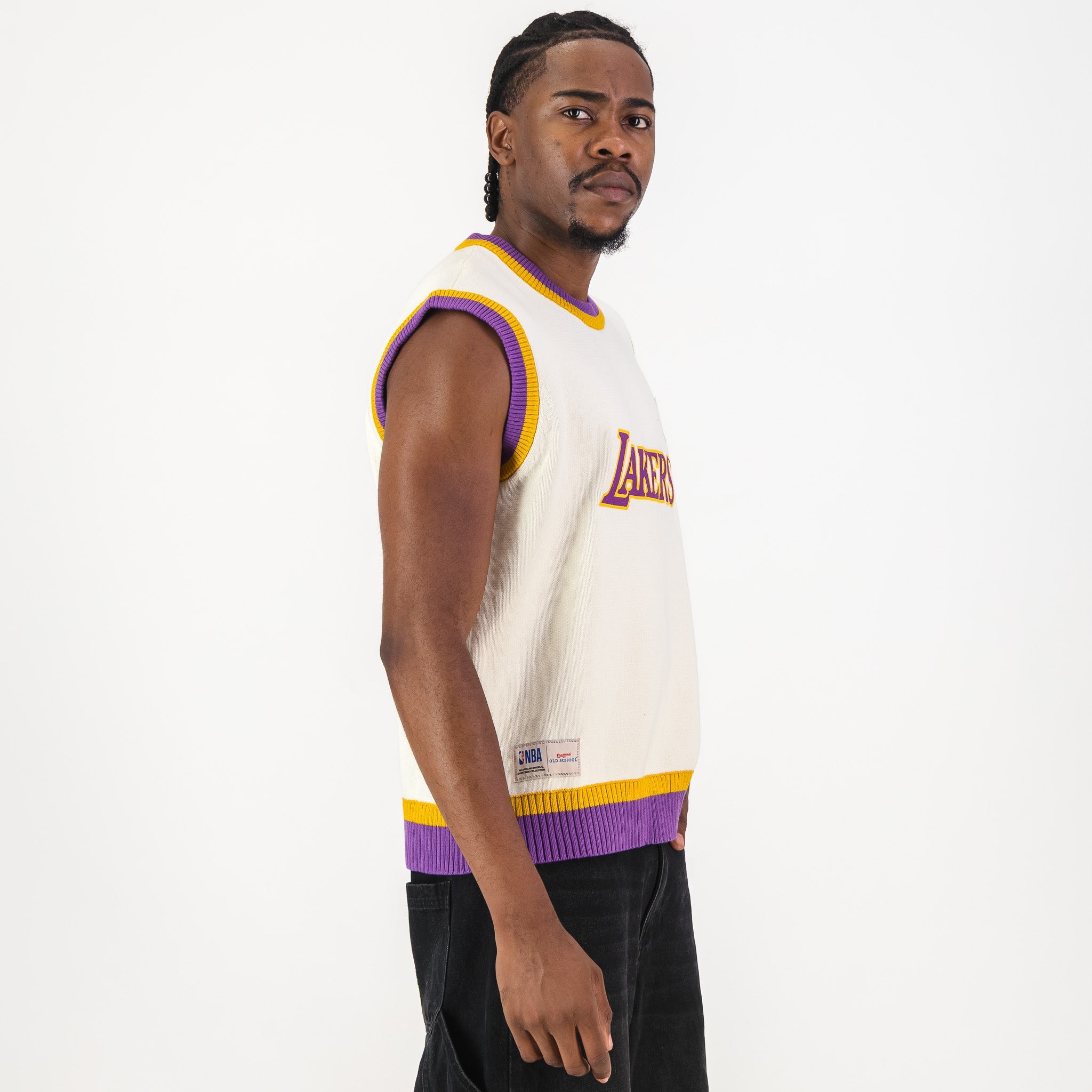 NBA LA Lakers Knitwear Vest - Old School