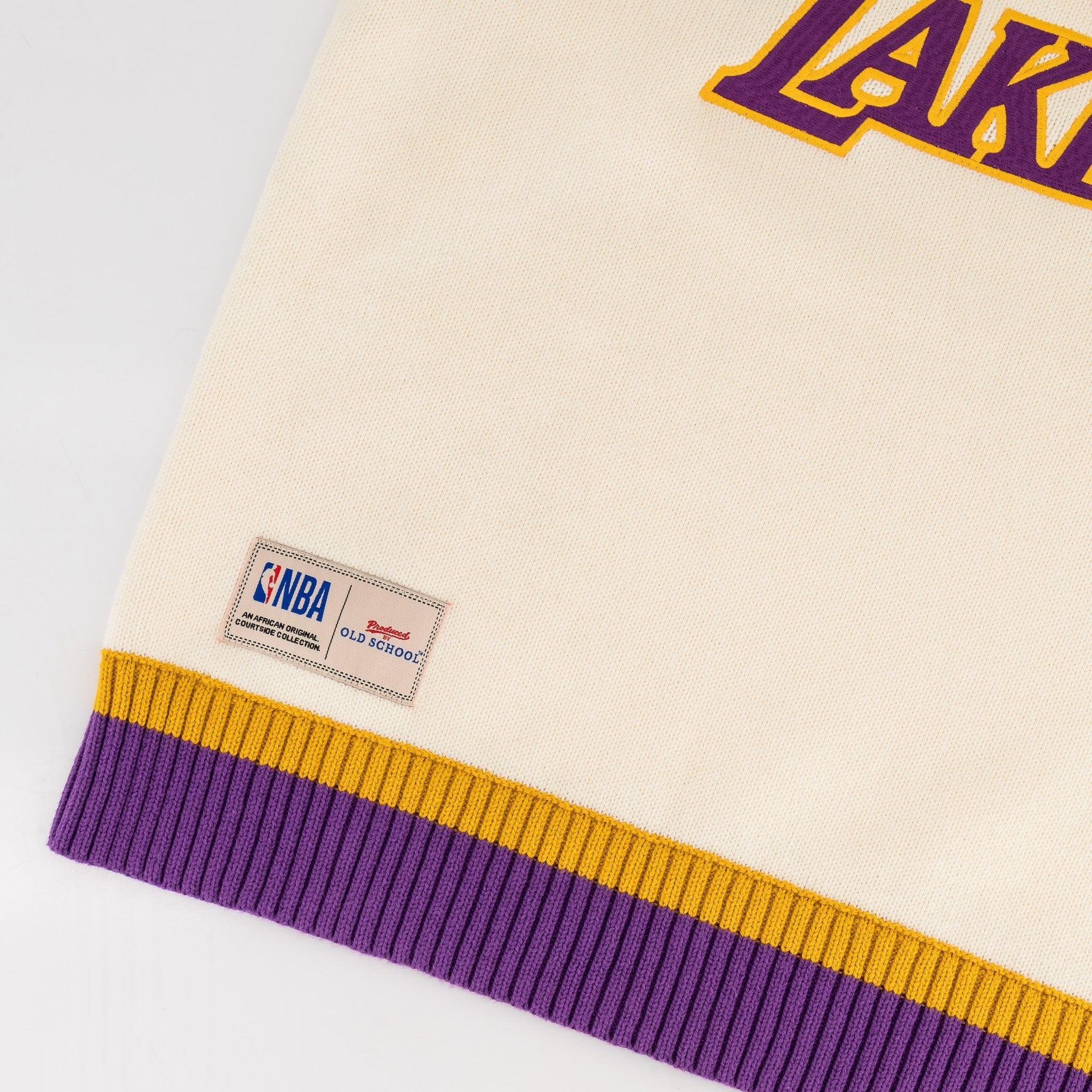 NBA LA Lakers Knitwear Vest - Old School