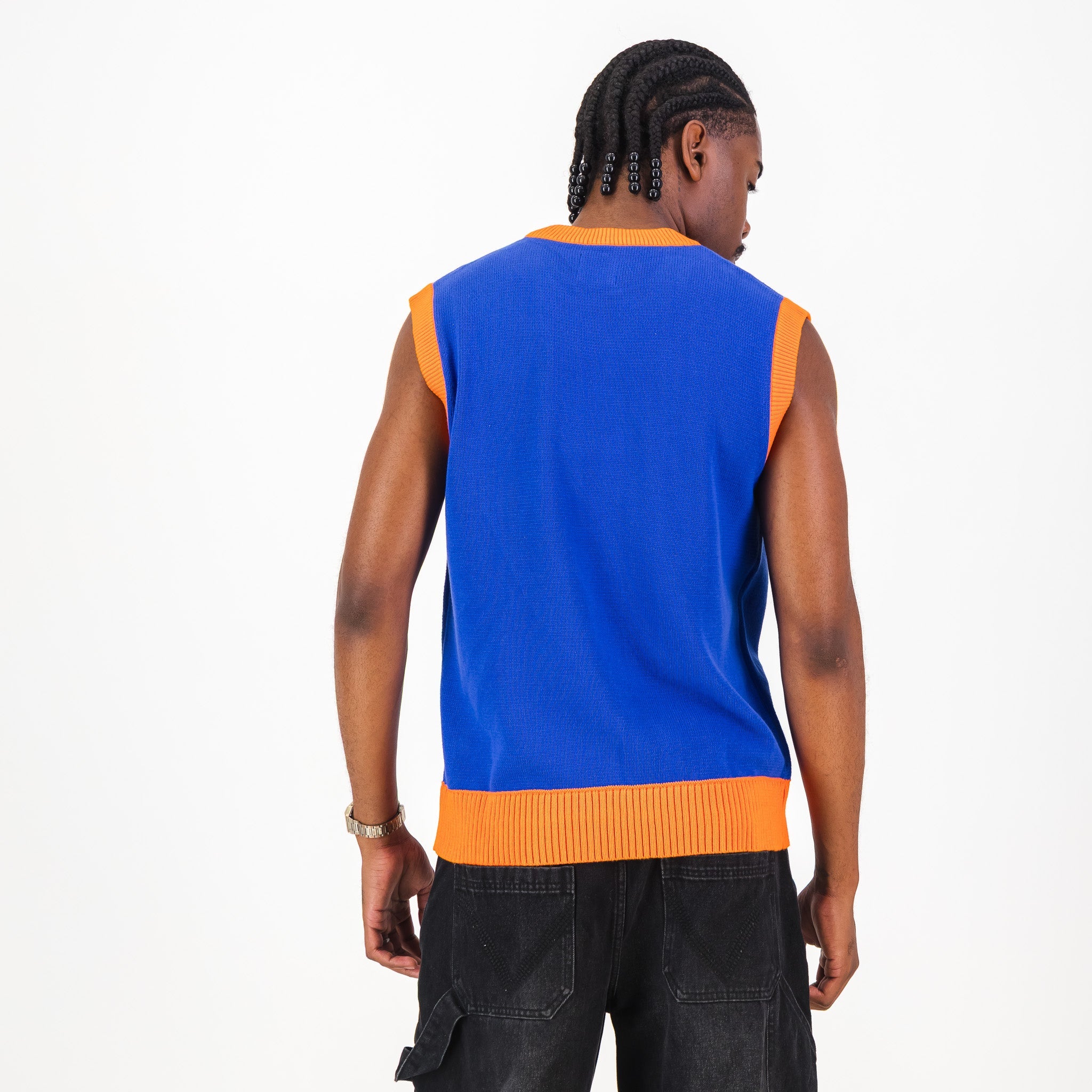 NBA New York Knicks Knitwear Vest - Old School