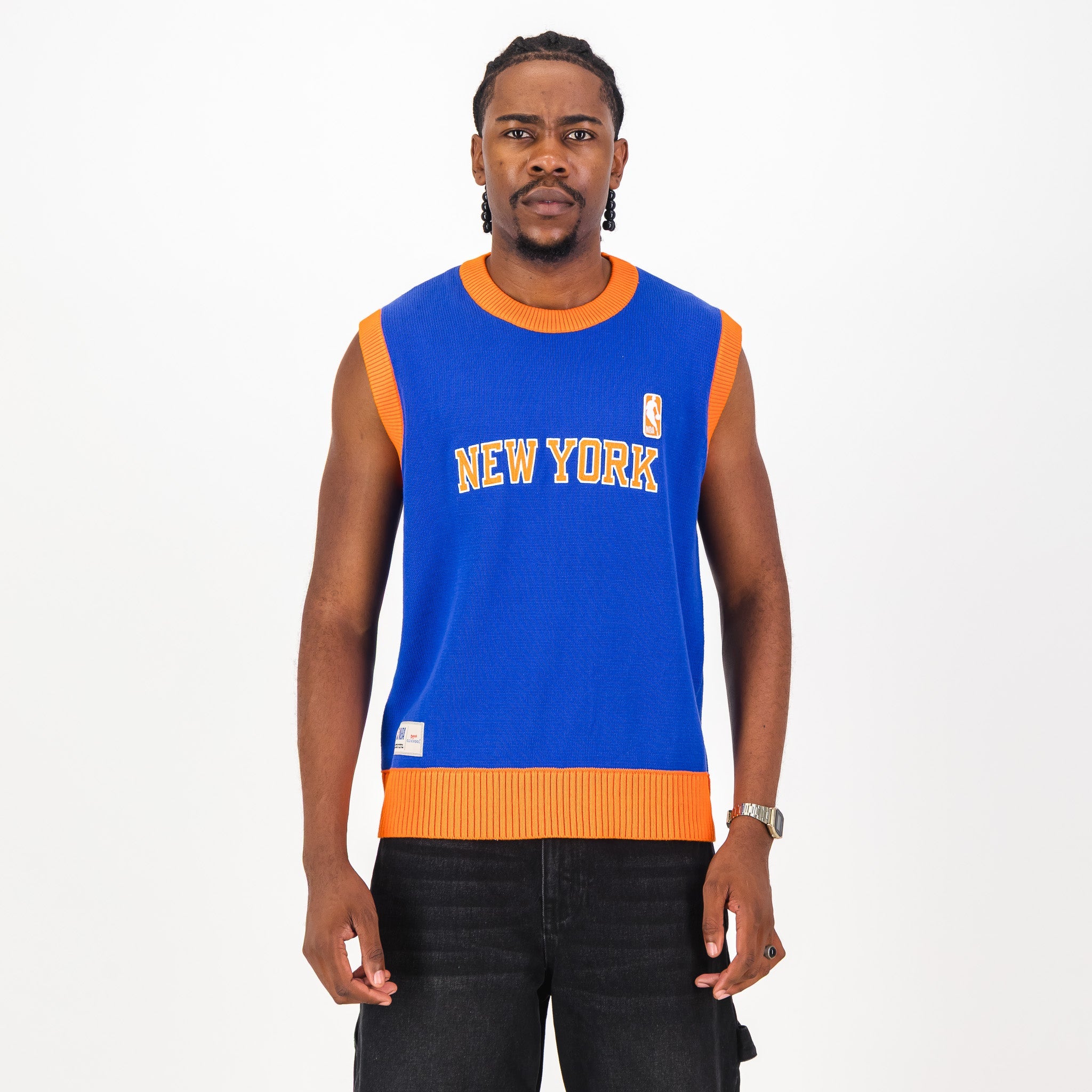 NBA New York Knicks Knitwear Vest - Old School