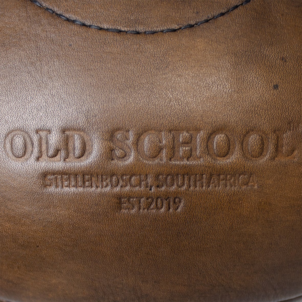 Old School Rugby Ball - Dark Brown - Old School