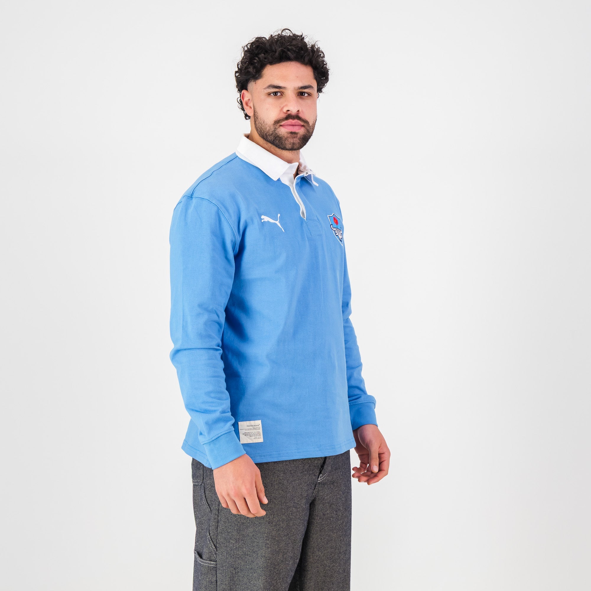 Provincial Bulls LS Rugby Jersey - Palace Blue - Old School