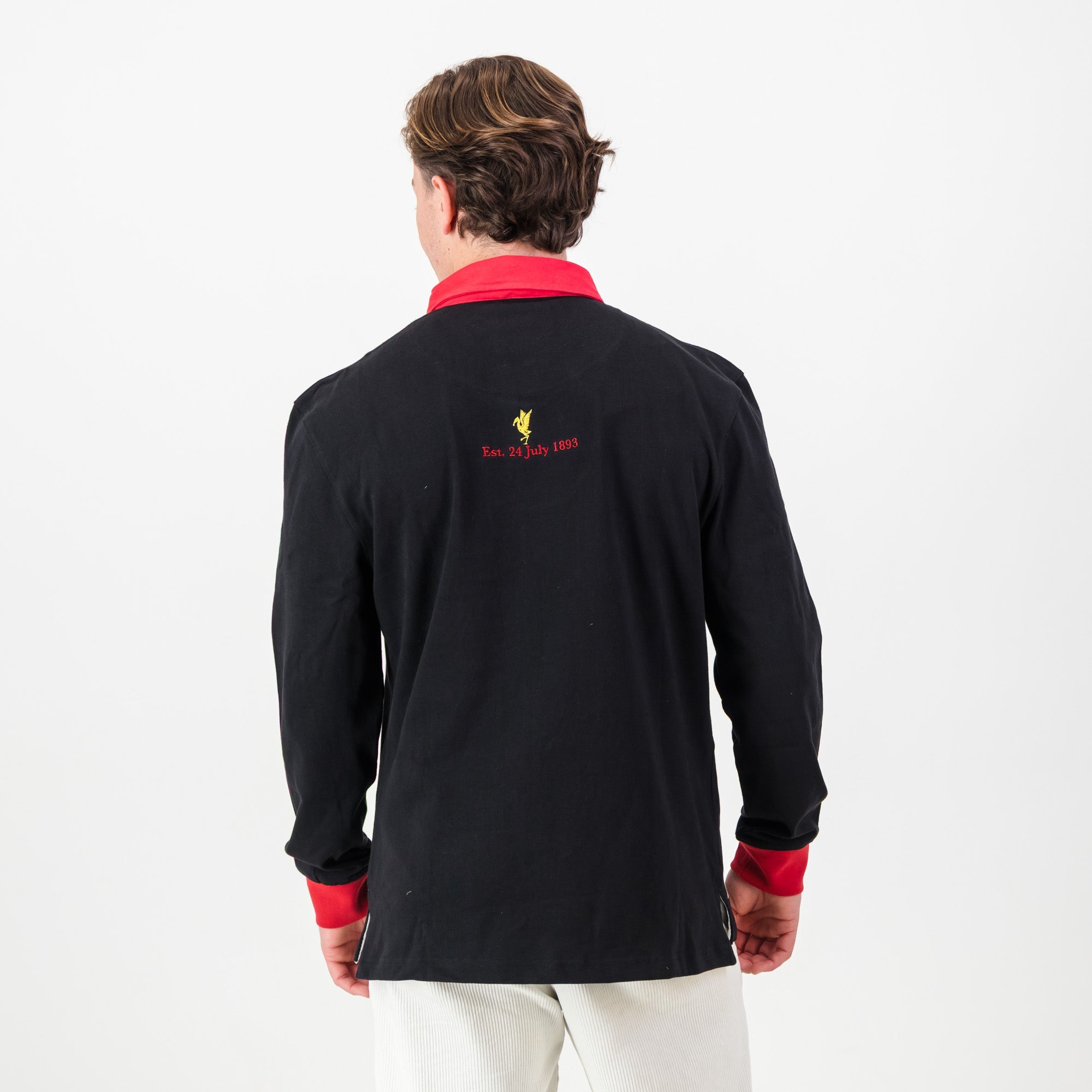 Schools Dale College LS Rugby Jersey - Black - Old School