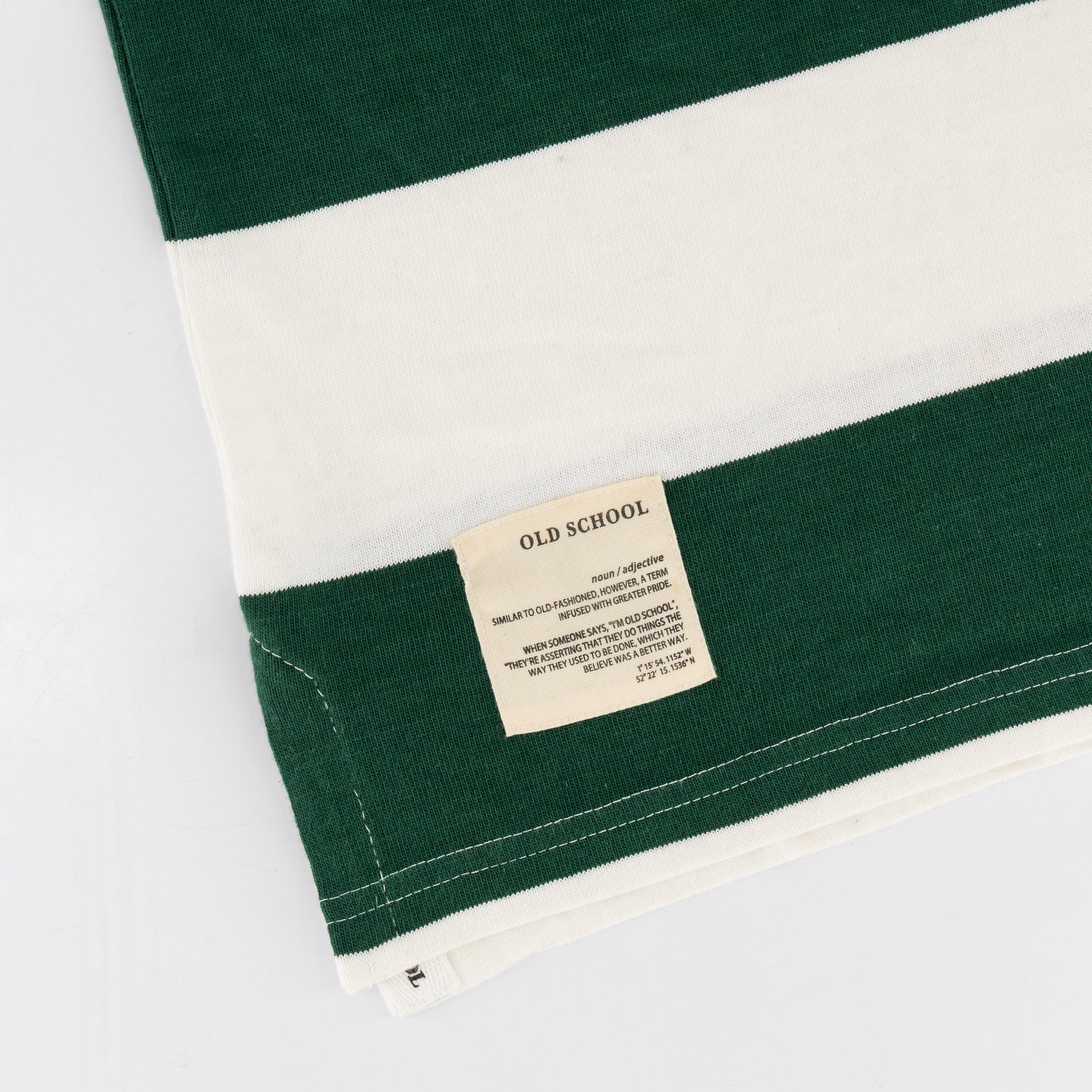 Schools Diocesan YS LS Rugby Jersey - OS Green - Old School