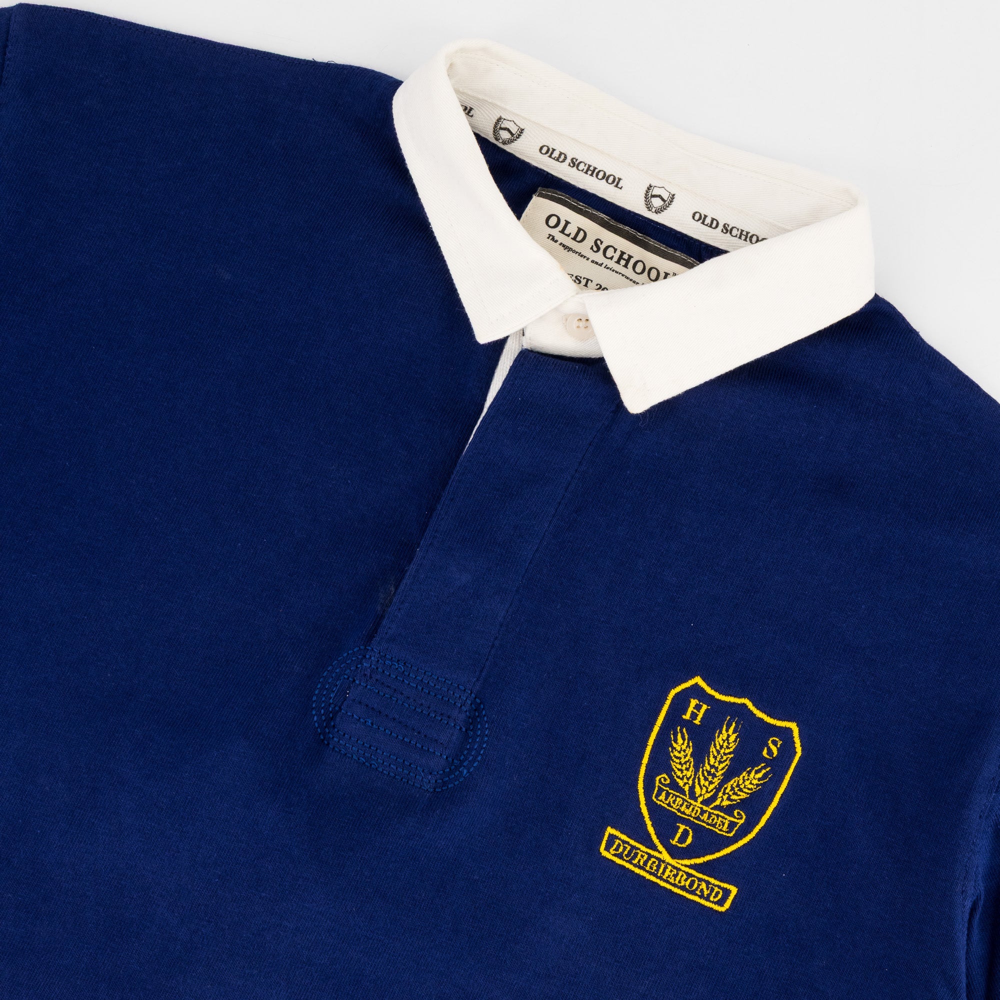 Schools Durbanville Hoerskool LS Rugby Jersey - Navy - Old School