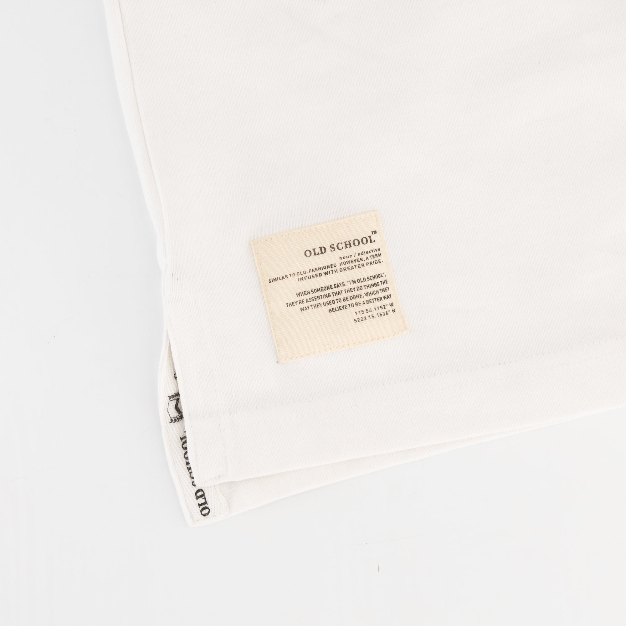 Schools HTS Middelburg LS Rugby Jersey - White - Old School