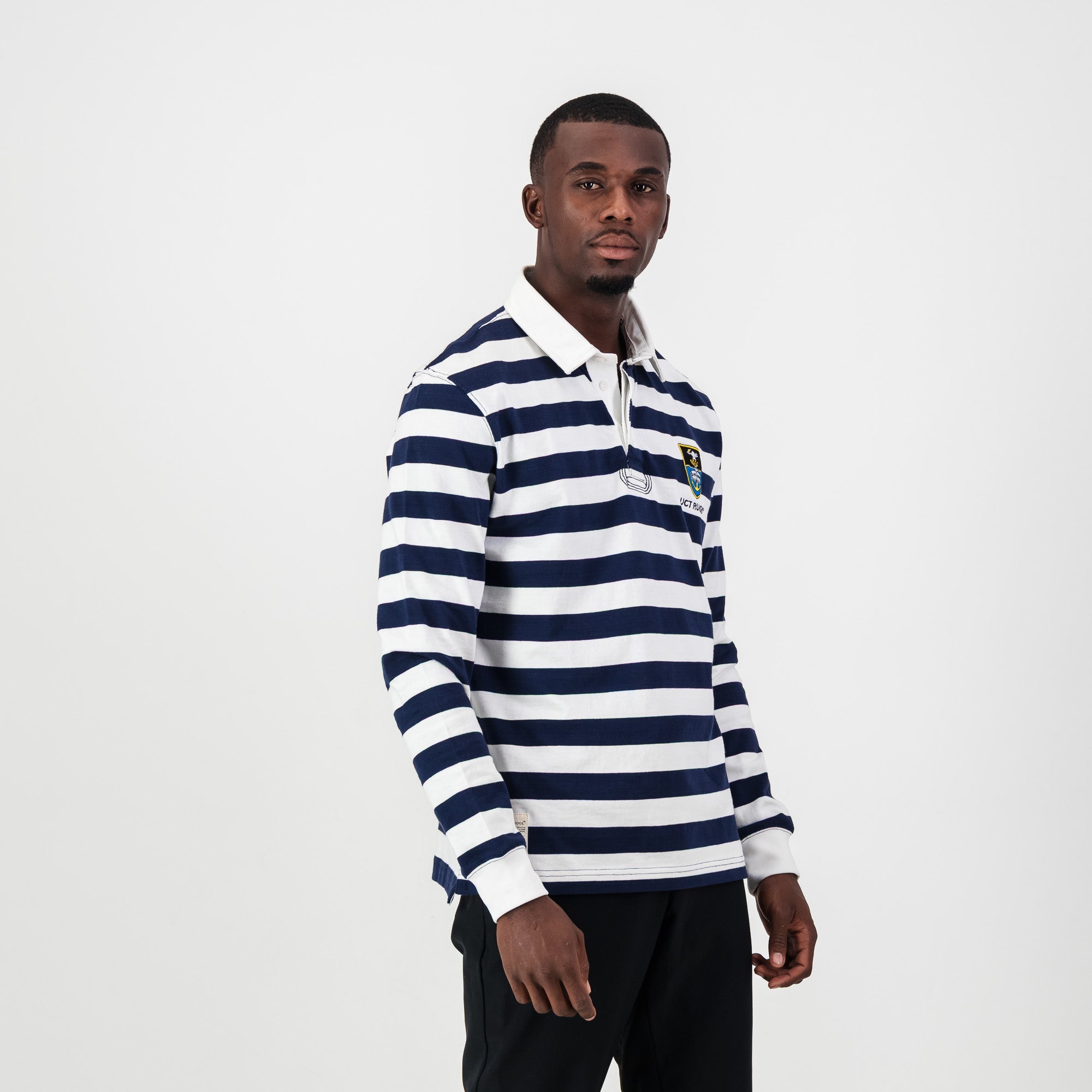 Schools Ikeys Varsity Cup LS Rugby Jersey - Navy - Old School