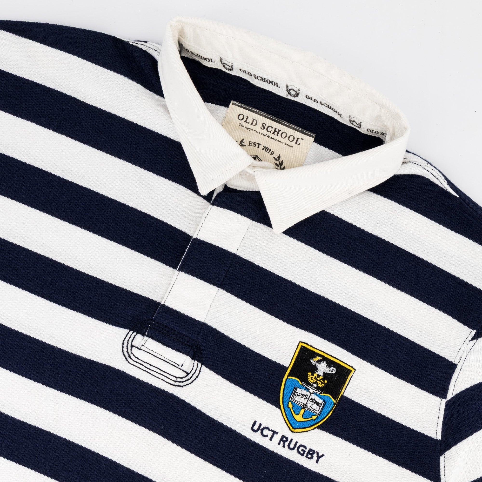 Schools Ikeys Varsity Cup LS Rugby Jersey - Navy - Old School