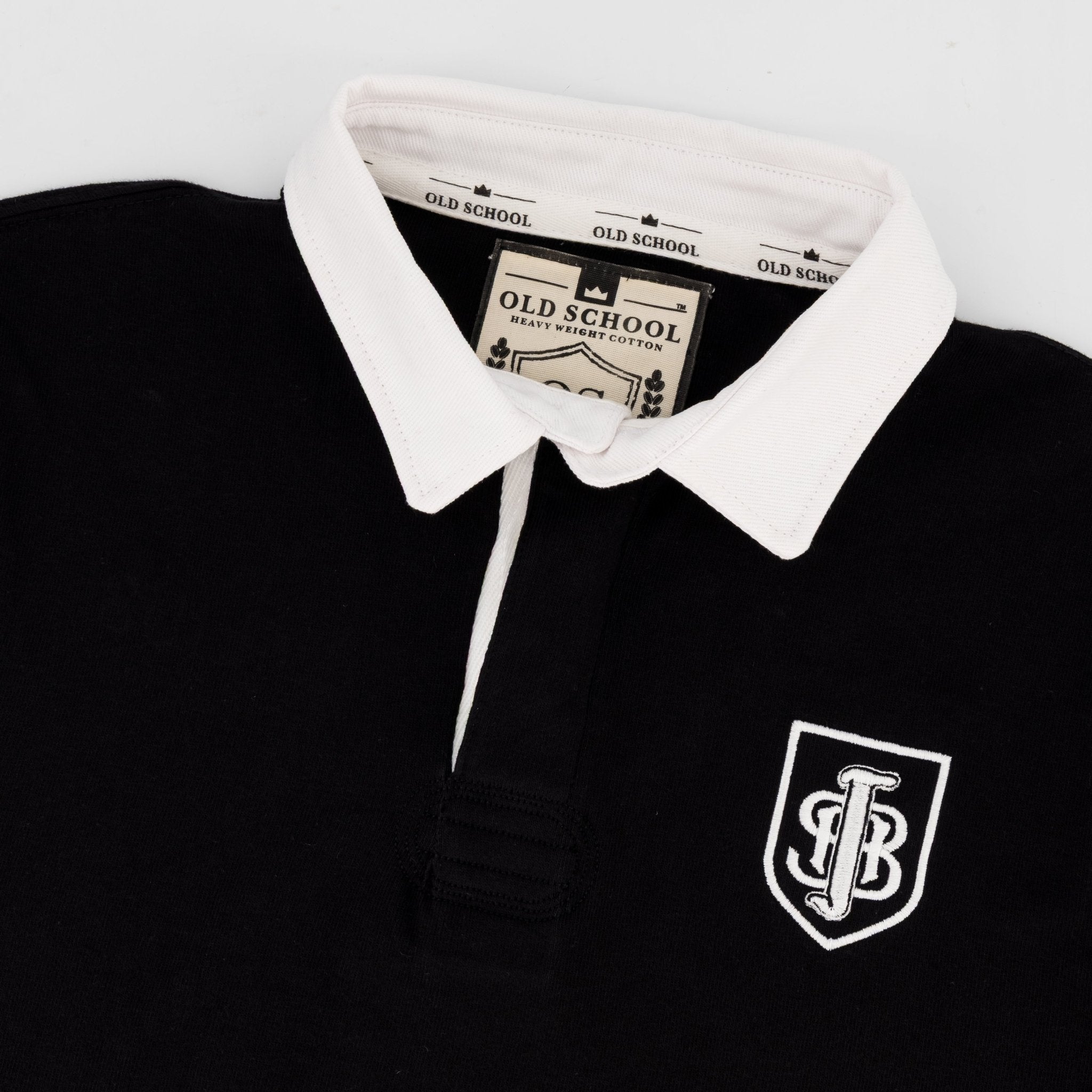Schools Jeppe LS Rugby Jersey - Black - Old School