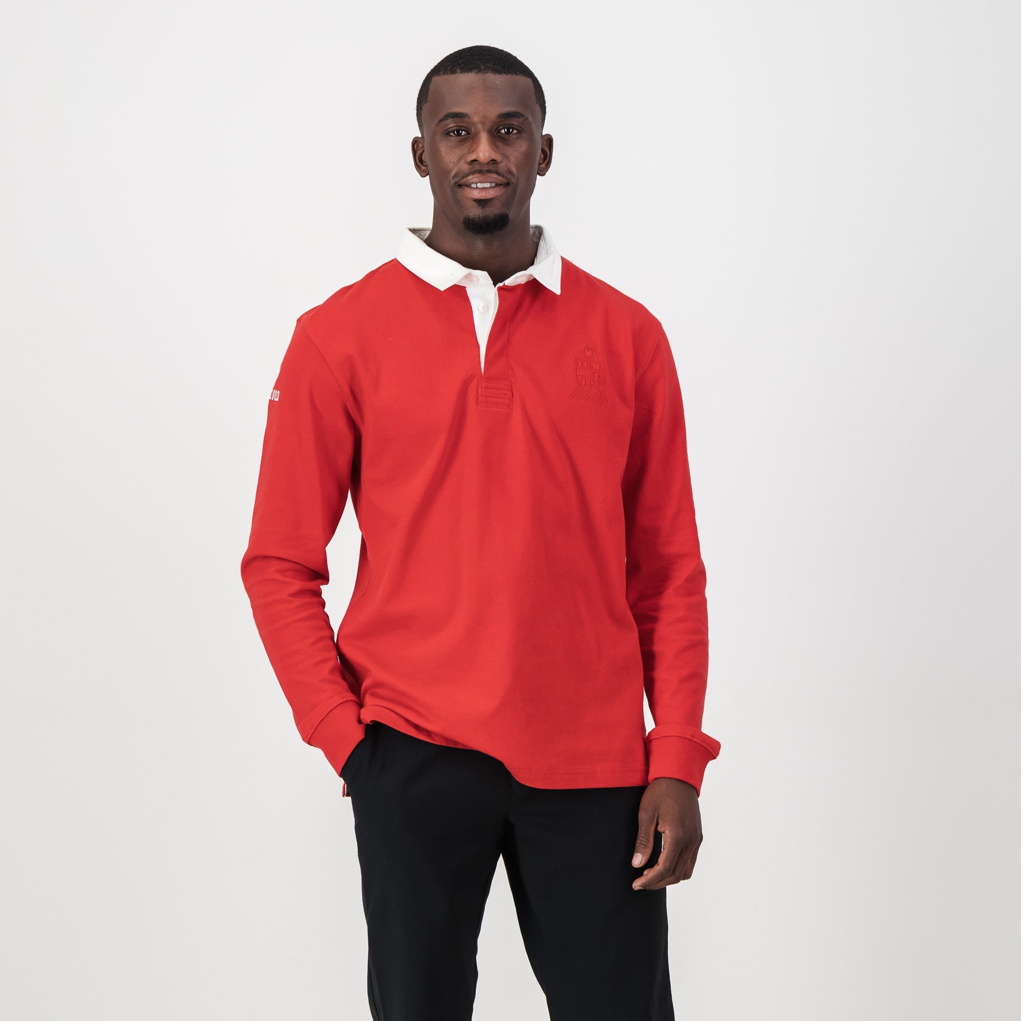 Schools KES LS Rugby Jersey - True Red - Old School
