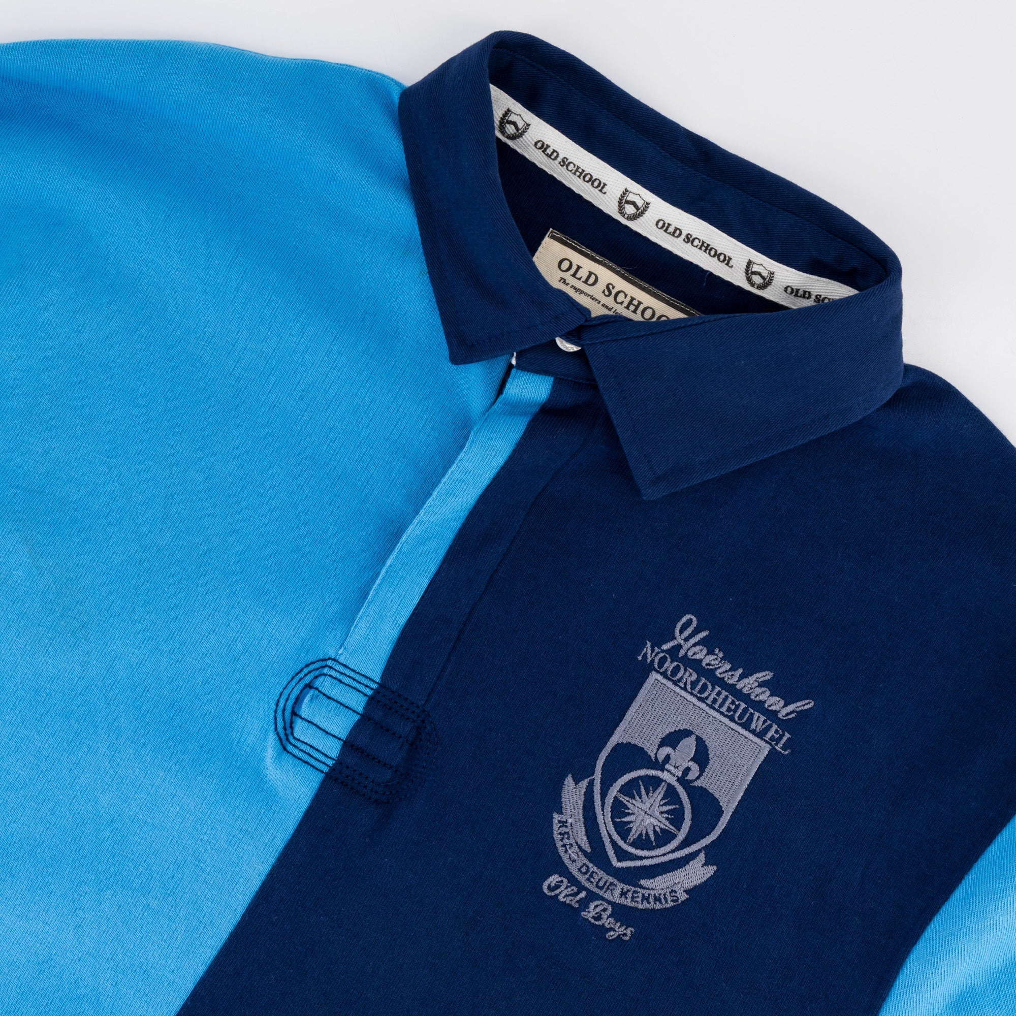 Schools Noordheuwel LS Rugby Jersey - Naut Blue - Old School