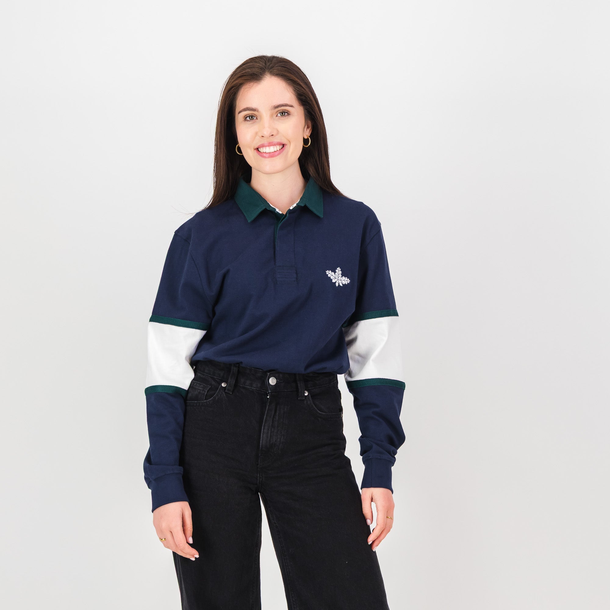 Schools Oakhill LS Rugby Jersey - Navy - Old School