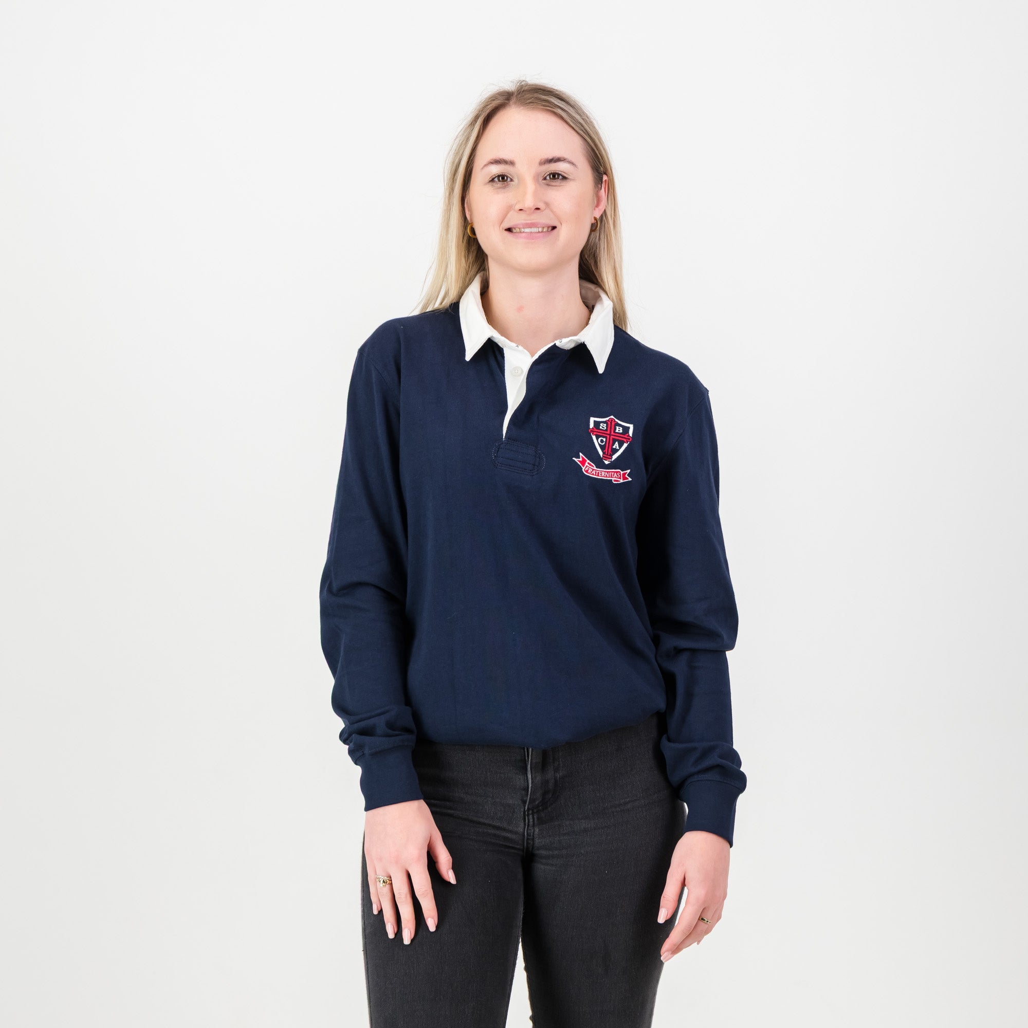 Schools St Benedicts LS Rugby Jersey - Navy - Old School