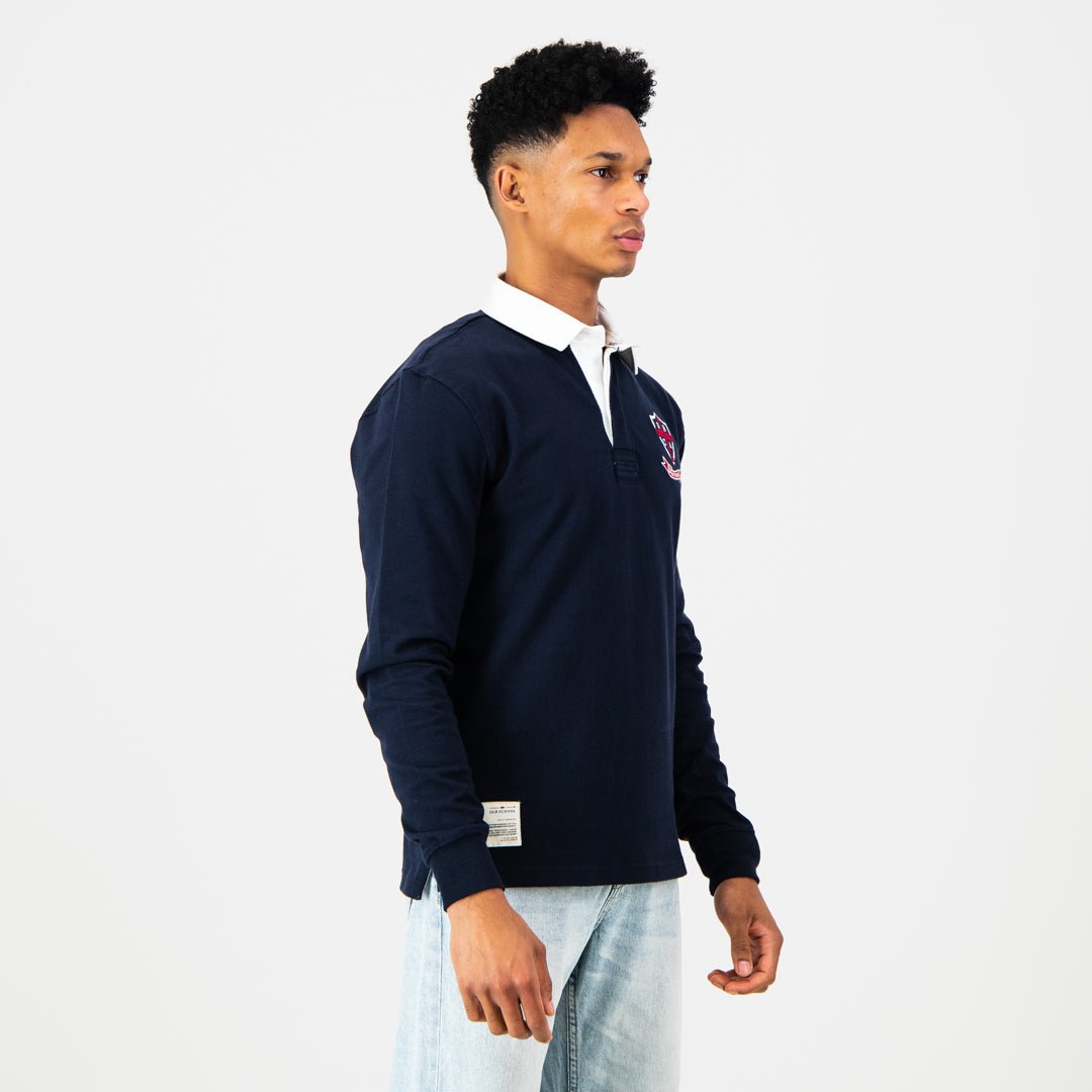 Schools St Benidicts LS Rugby Jersey - Navy - Old School