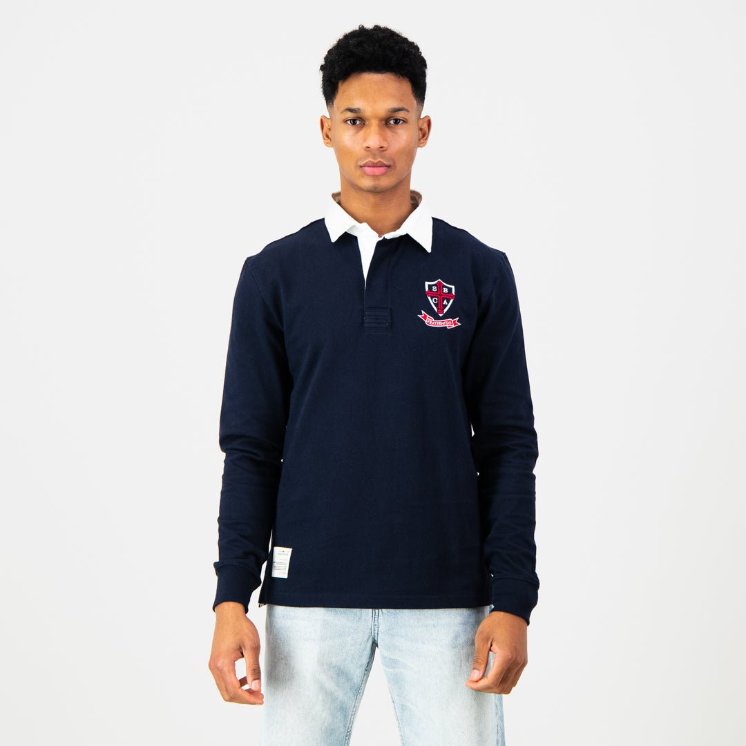 Schools St Benidicts LS Rugby Jersey - Navy - Old School