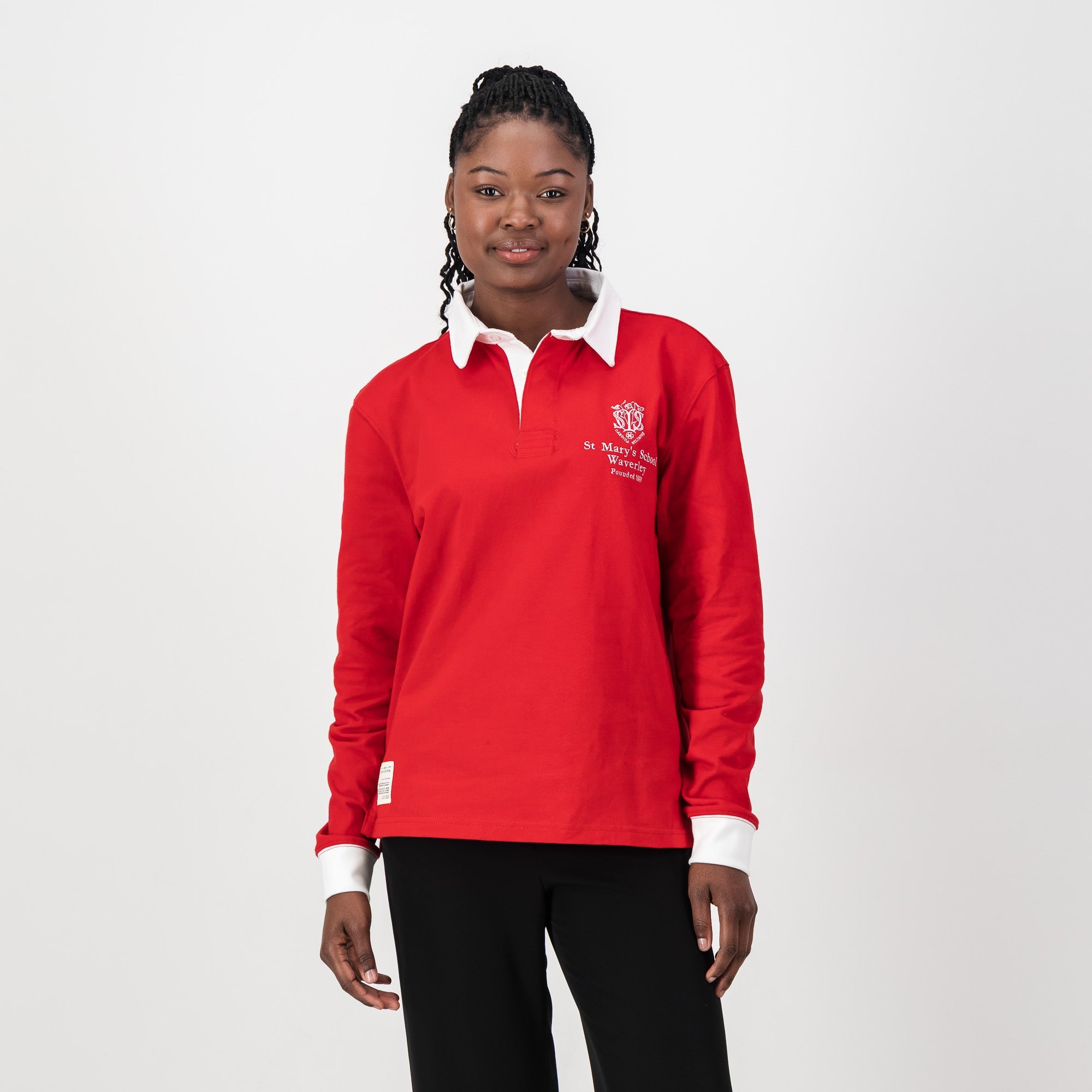 Schools St Marys Long Sleeve Rugby Jersey - Old School