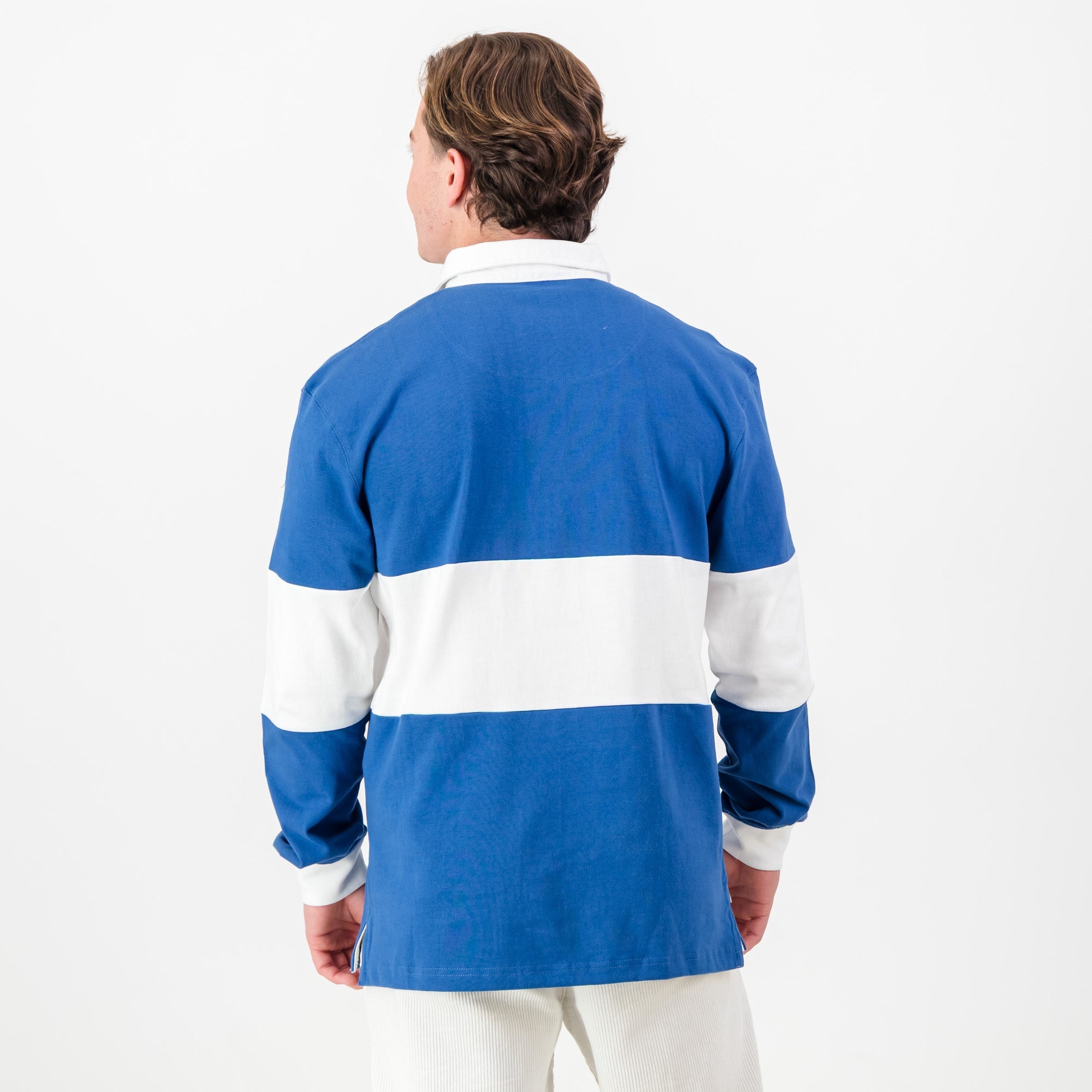 Schools Swartland LS Rugby Jersey - High Tide Blue - Old School
