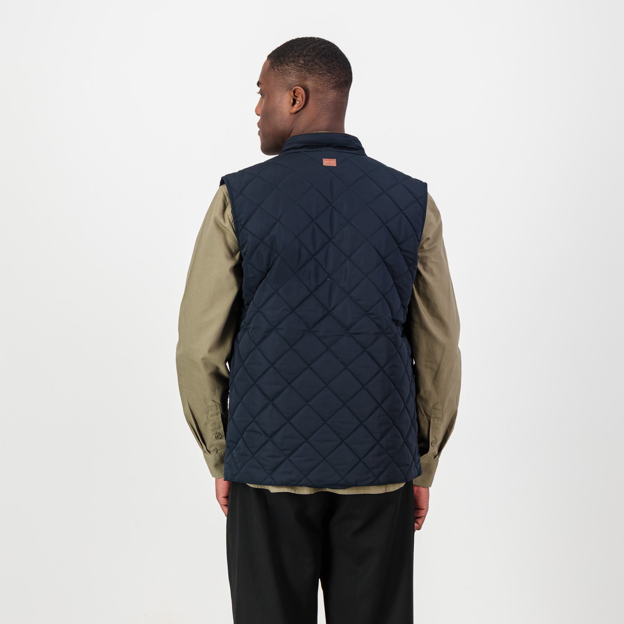Springboks Barbour Gilet - Navy - Old School