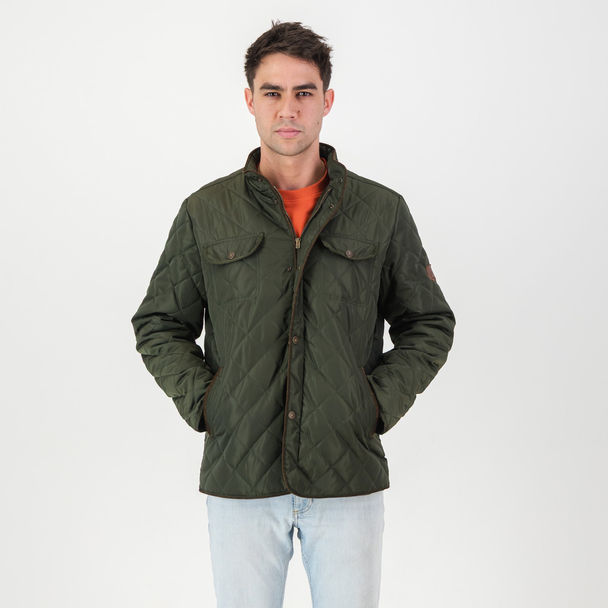 Springboks Barbour Jacket - Forest Green - Old School