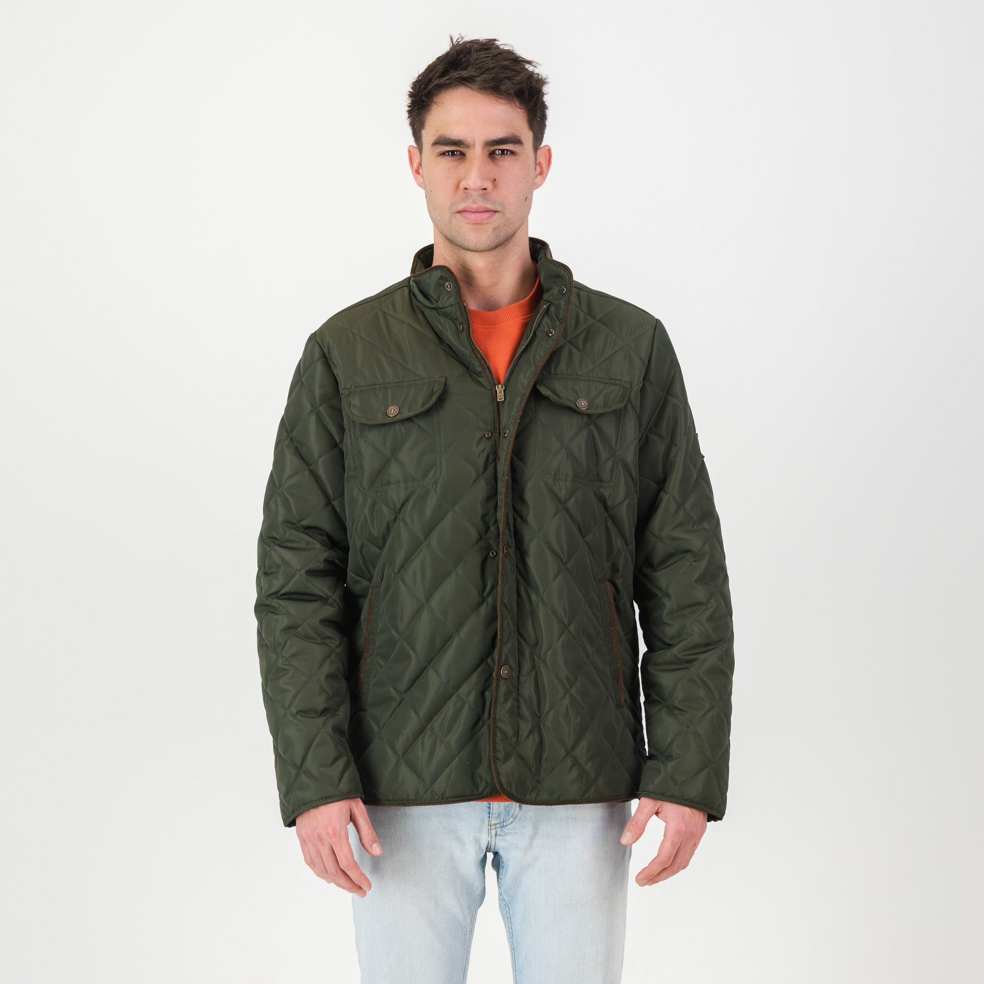 Springboks Barbour Jacket - Forest Green - Old School