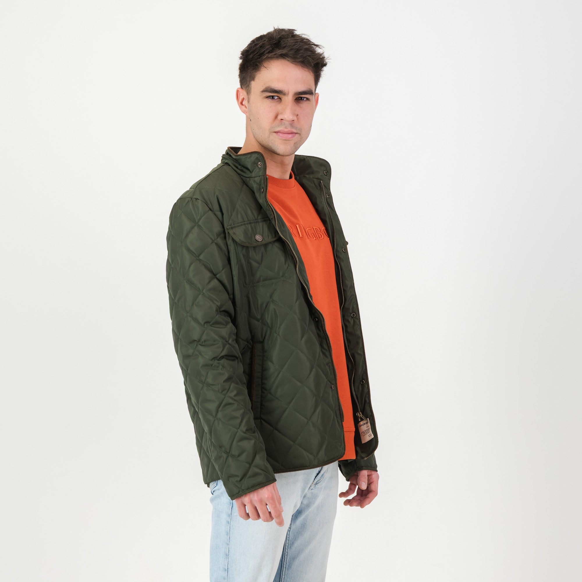 Springboks Barbour Jacket - Forest Green - Old School