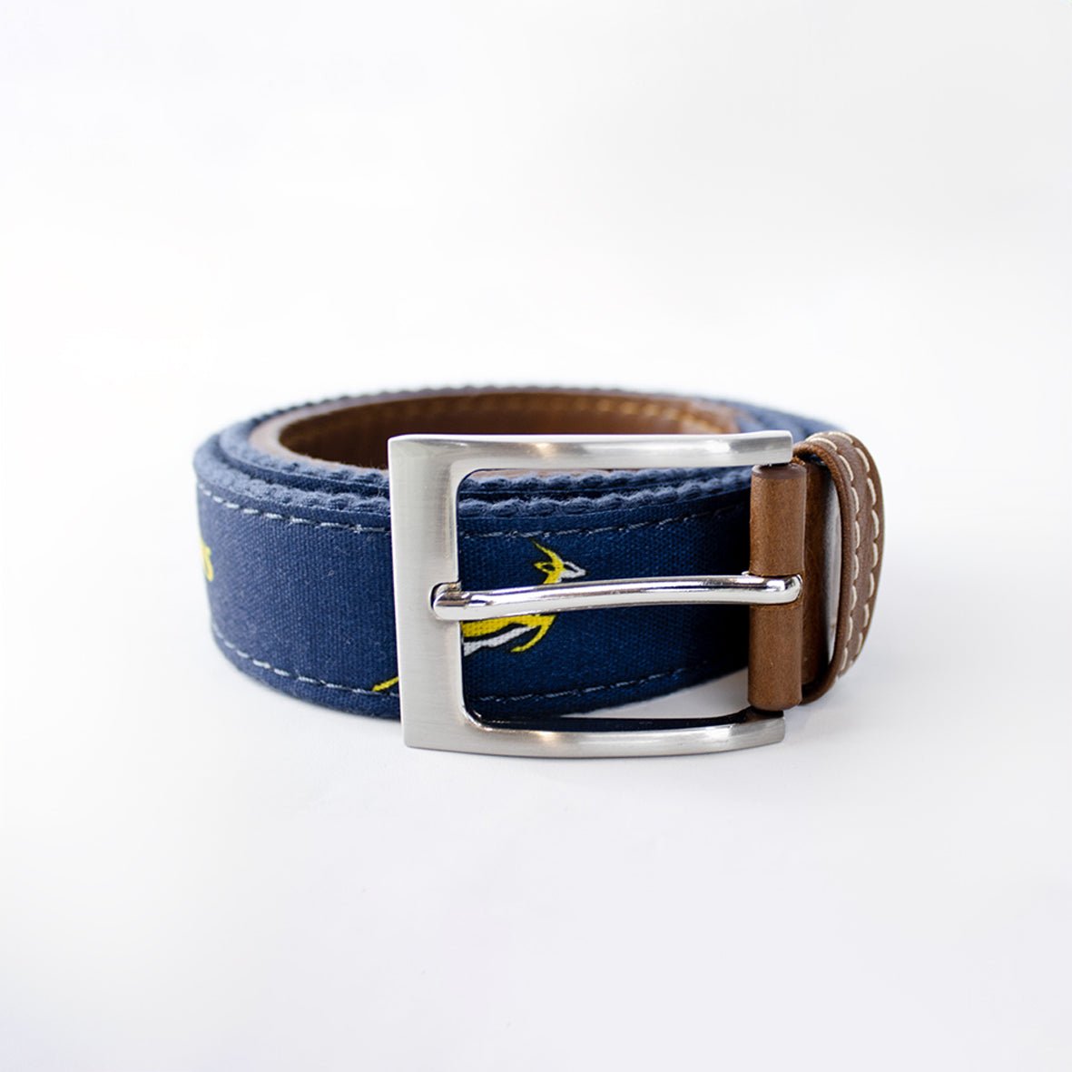 Springboks Golf Belt - Navy - Old School