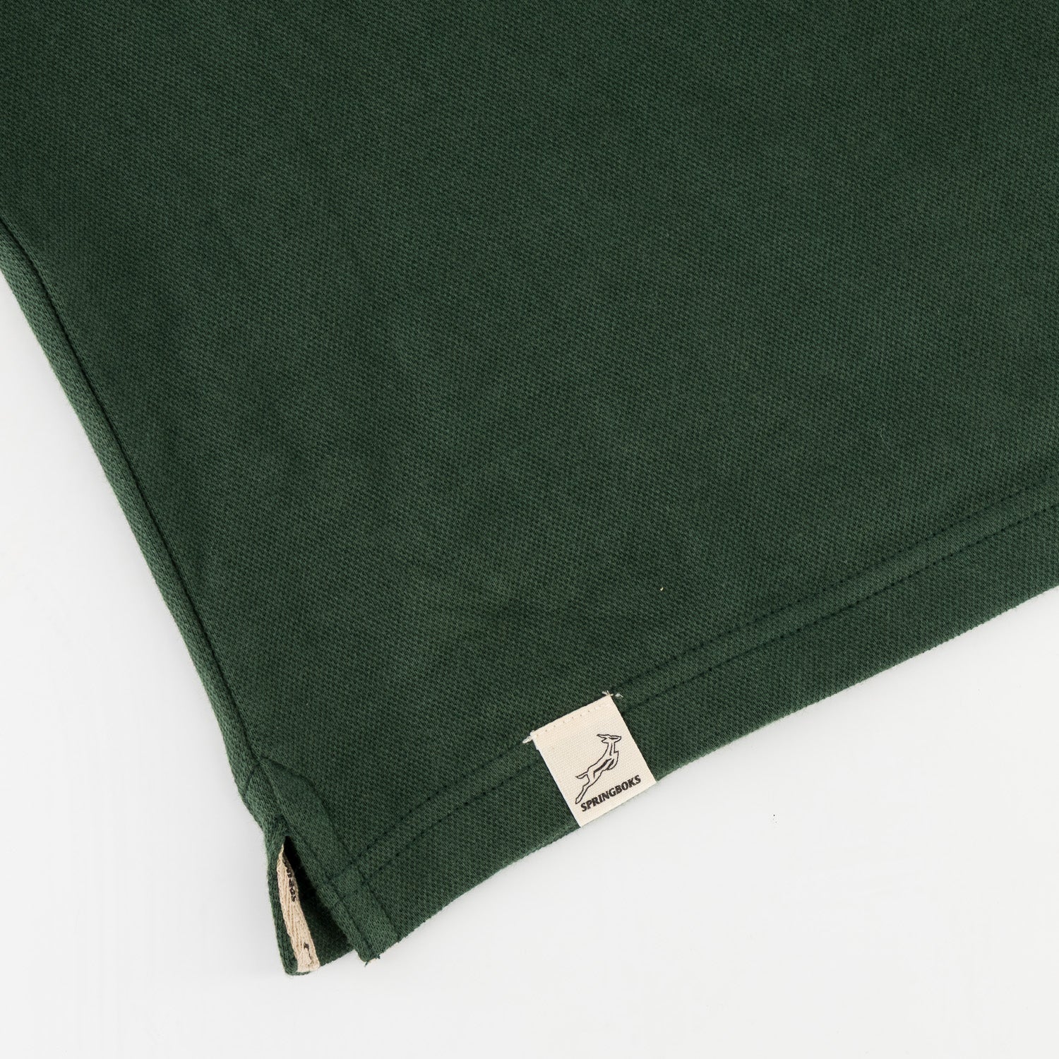 Springboks LC SML Badge SS Polo - OS Green - Old School