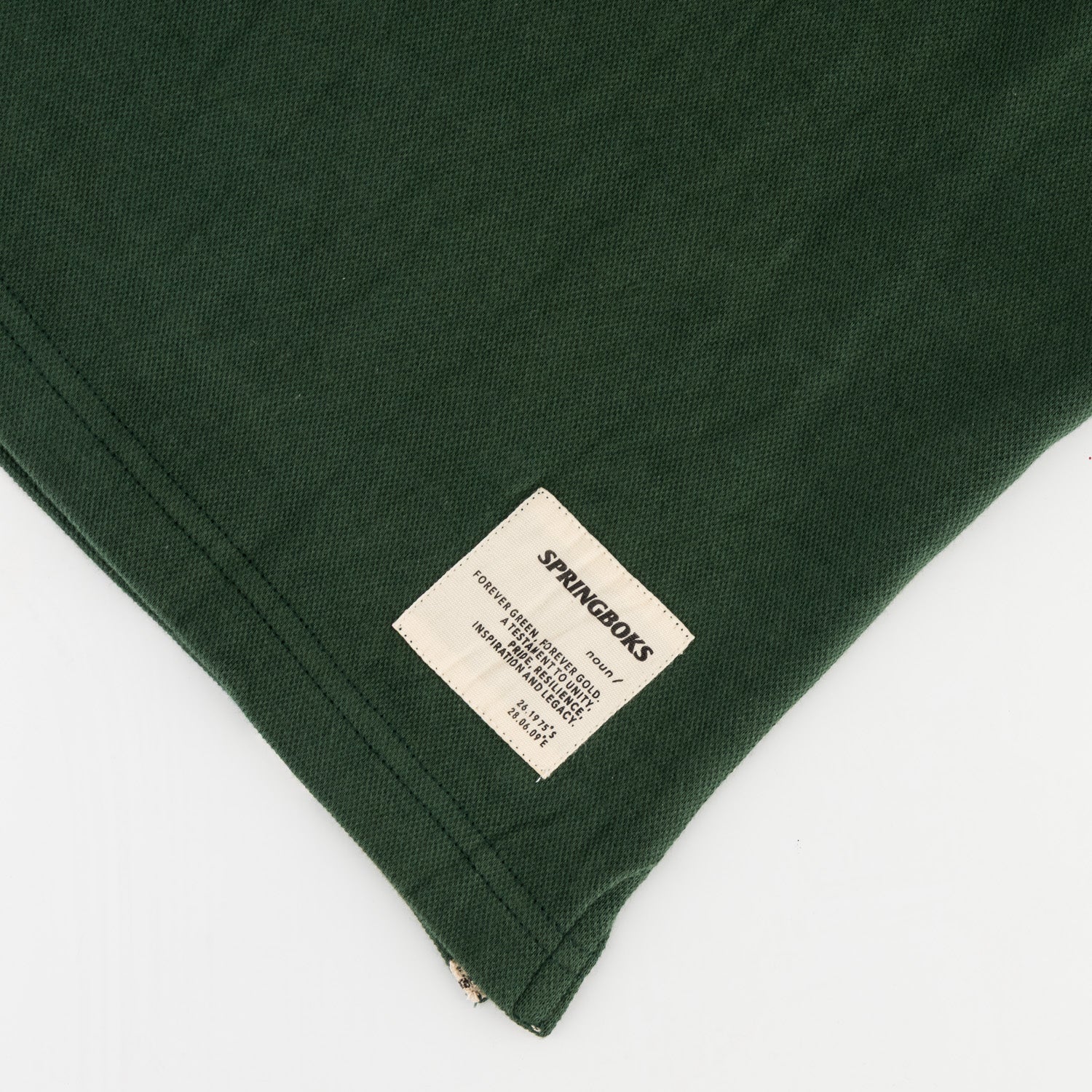 Springboks LC SML Badge SS Polo - OS Green - Old School