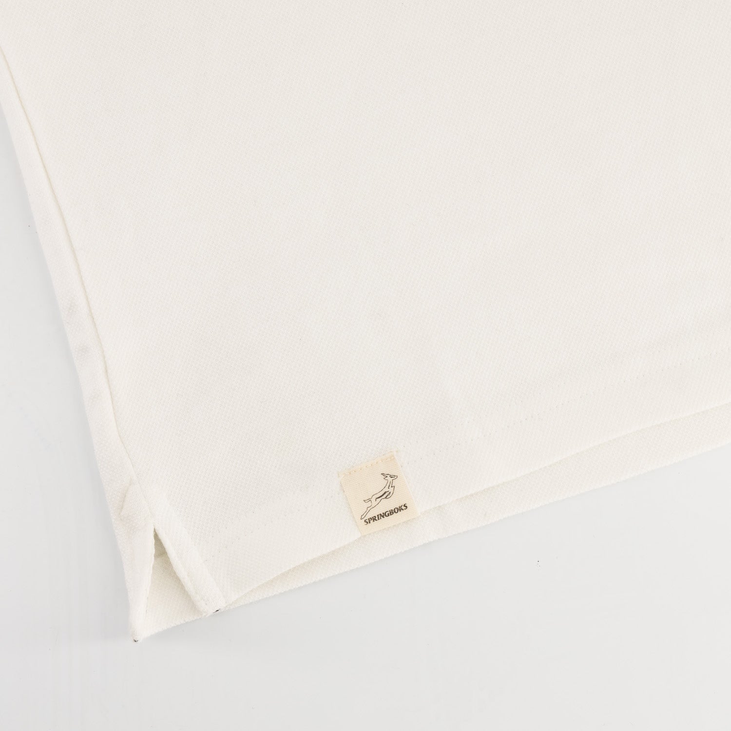 Springboks LC SML Badge SS Polo - White - Old School