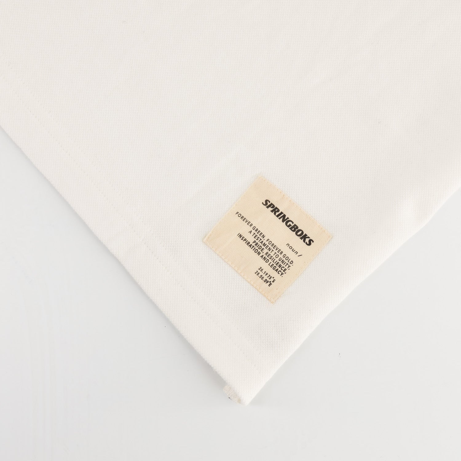 Springboks LC SML Badge SS Polo - White - Old School
