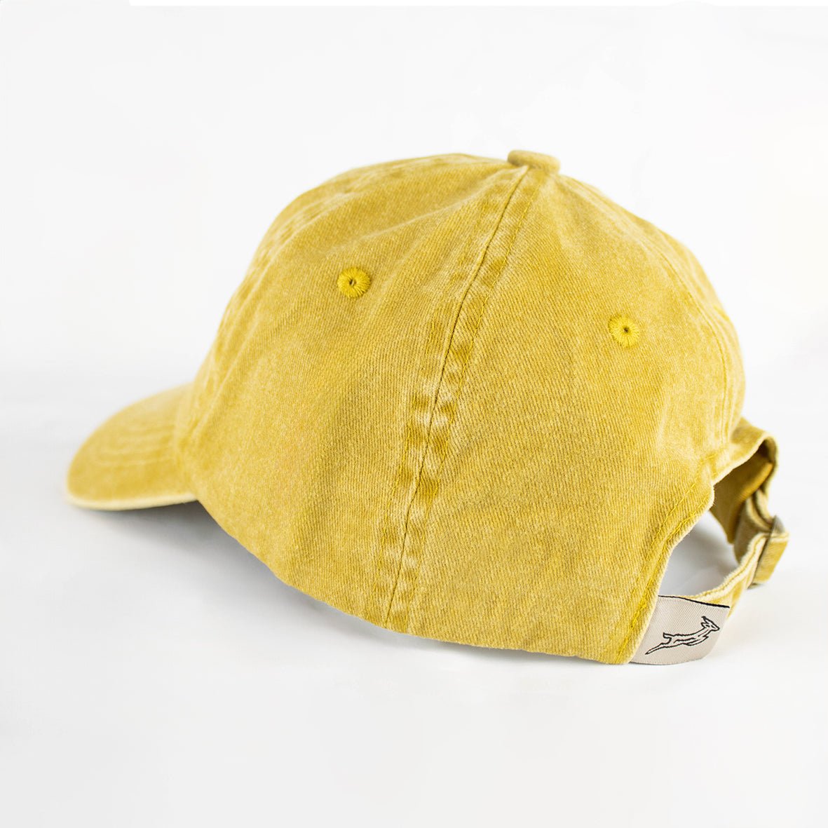 Springboks Natural Emb Dad Cap - Mustard - Old School