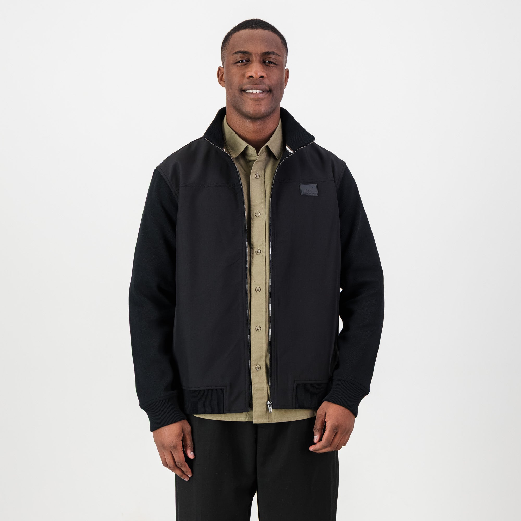 Springboks Premium Soft Shell Jacket - Black - Old School