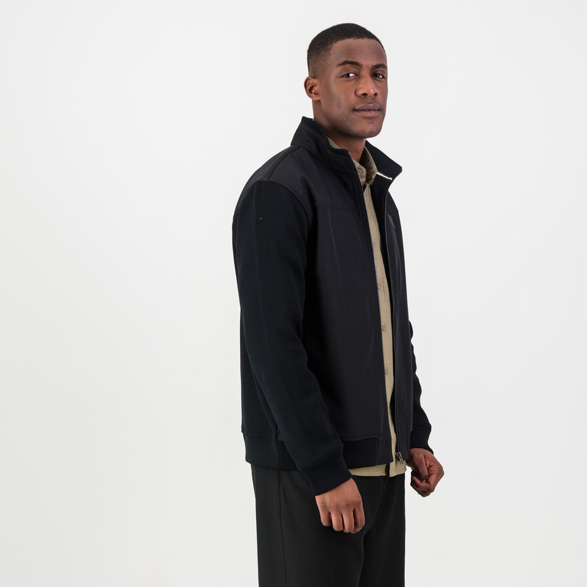 Springboks Premium Soft Shell Jacket - Black - Old School