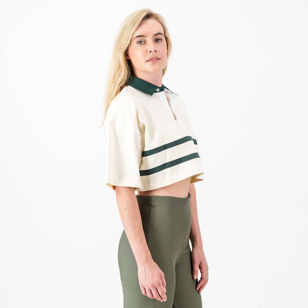 Springboks Retro S/S Crop - Old School