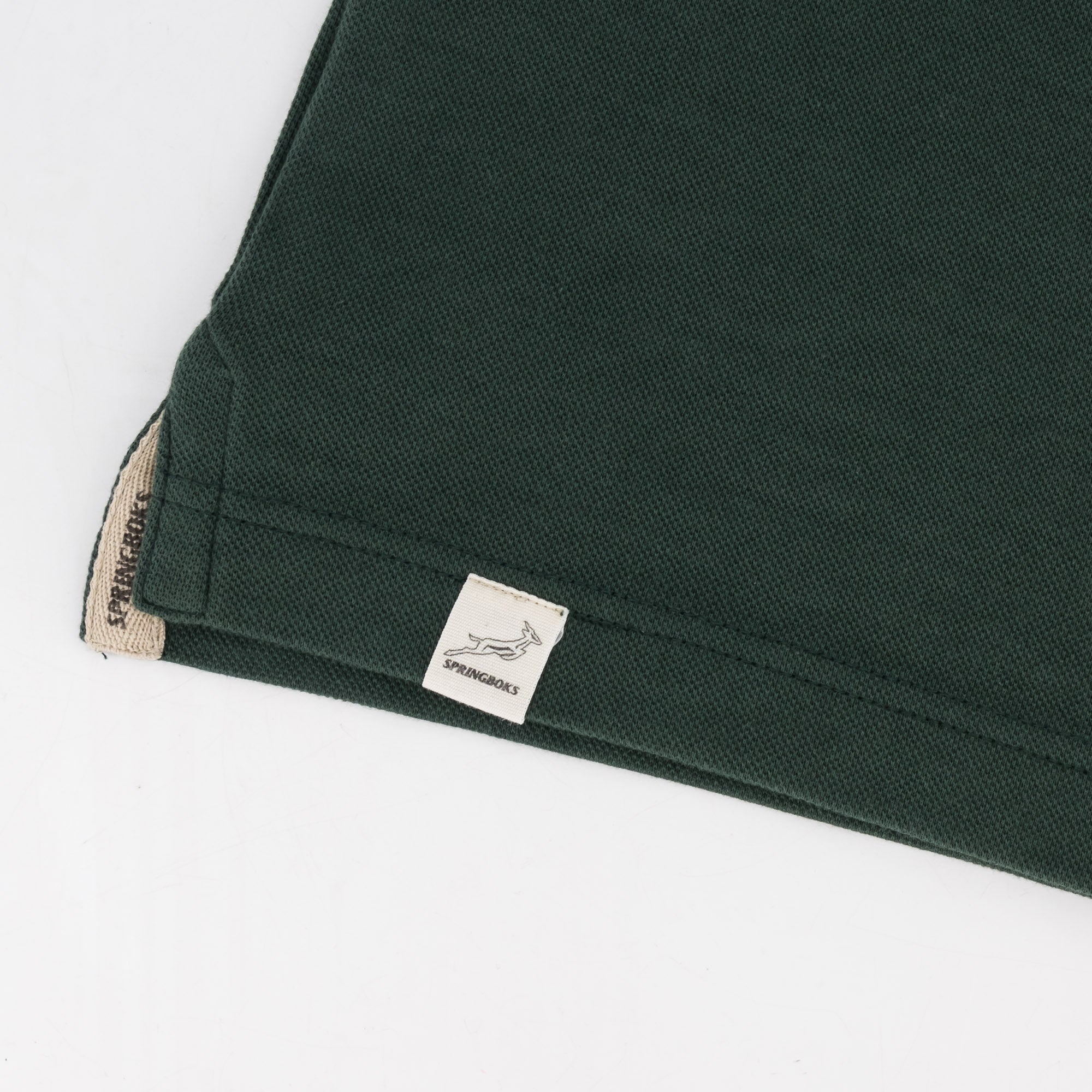 Springboks Shield Polo - OS Green - Old School