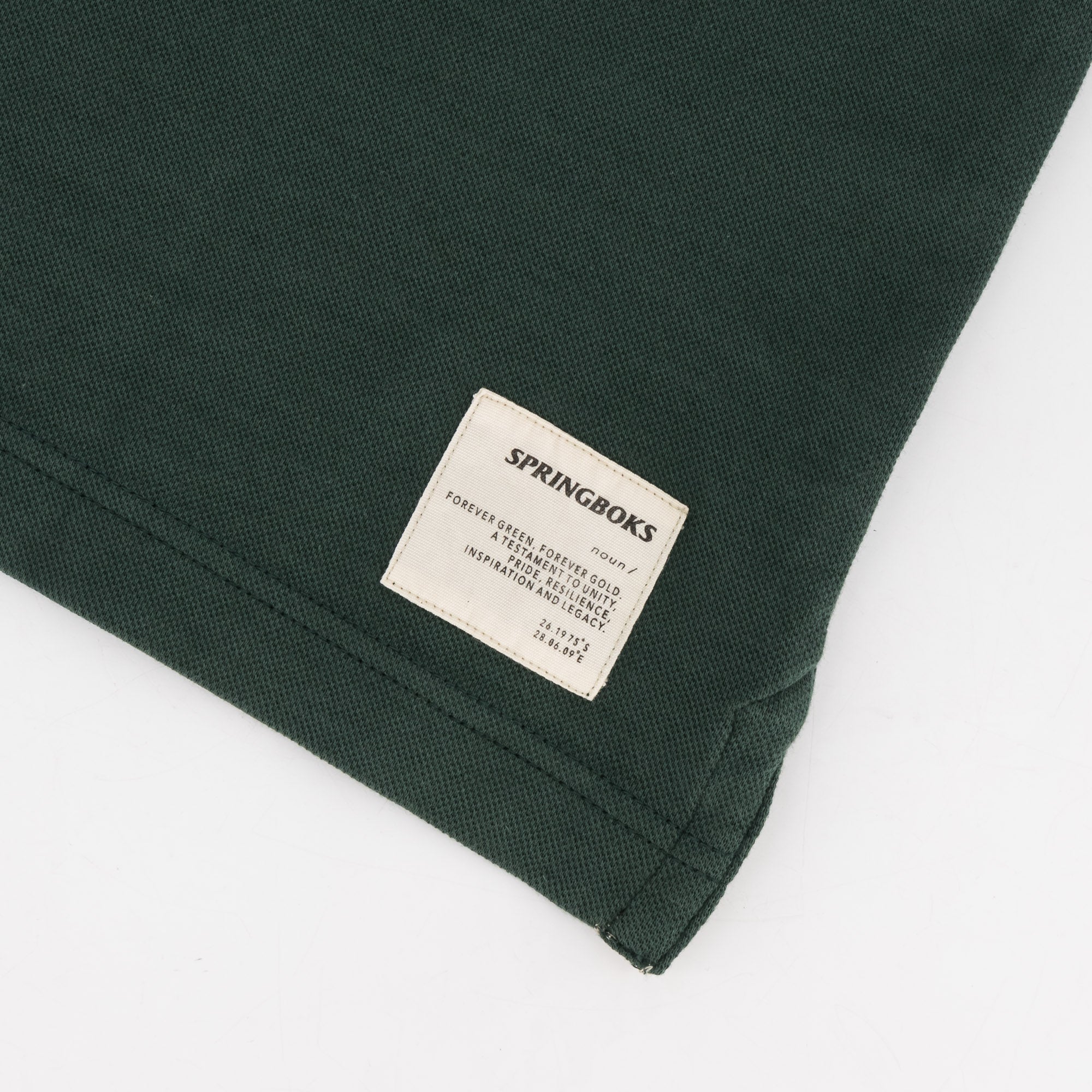 Springboks Shield Polo - OS Green - Old School