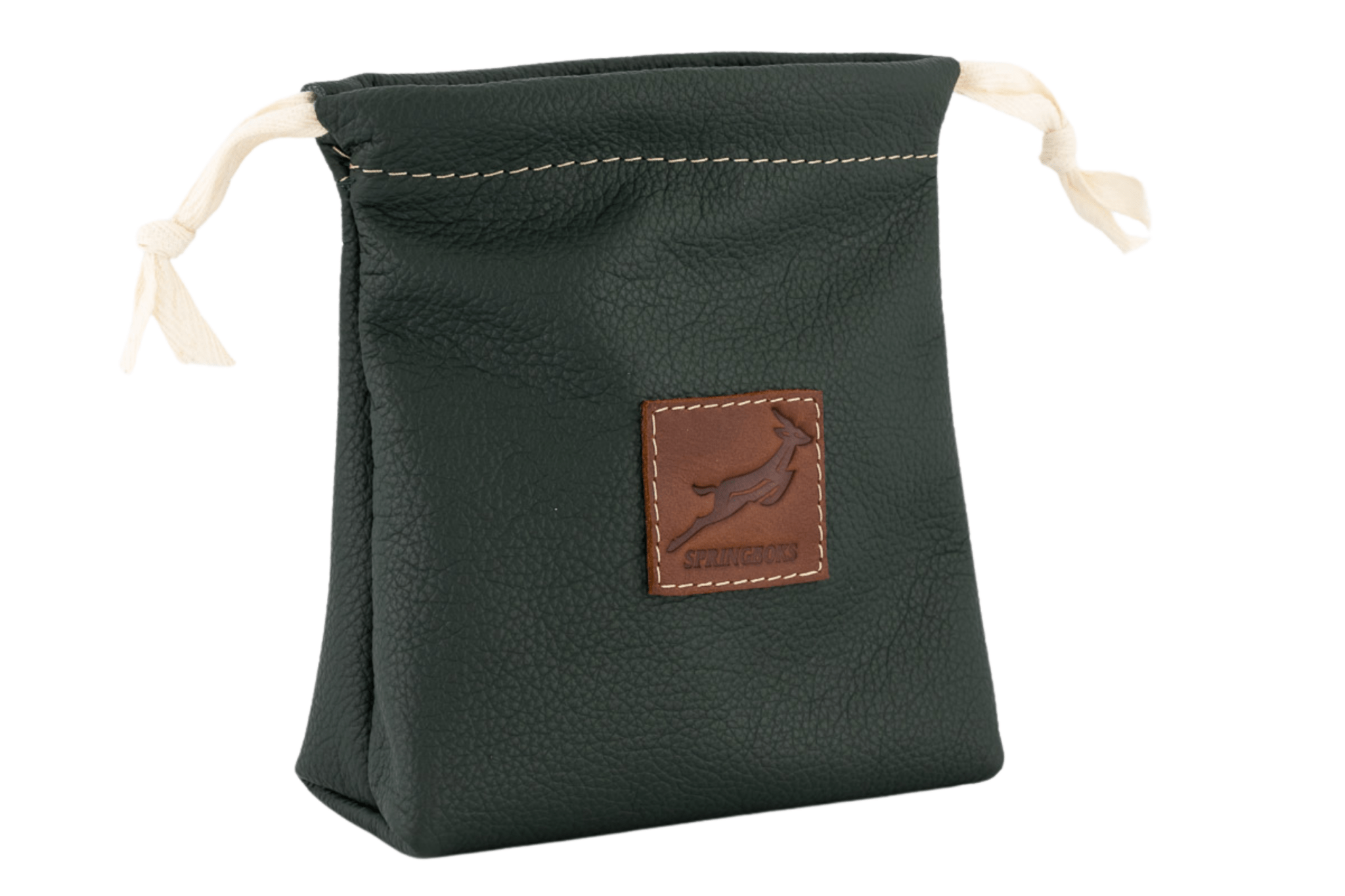 Springboks Tee Drawstring Pouch - Os Green - Old School