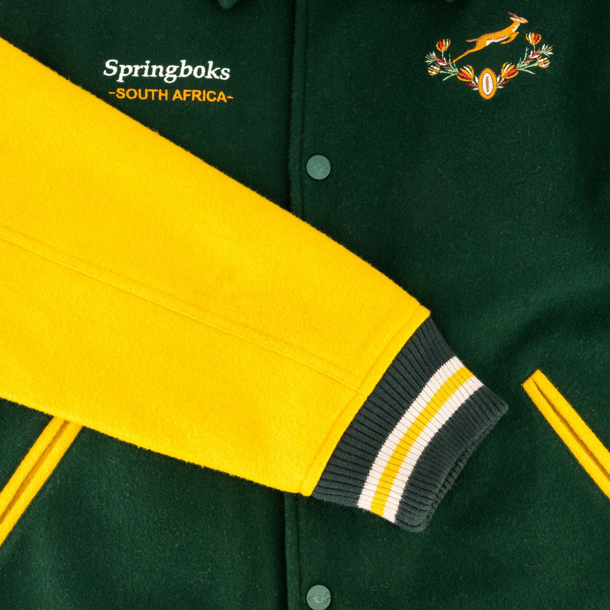 Springboks Wool Bomber Jacket - Old School