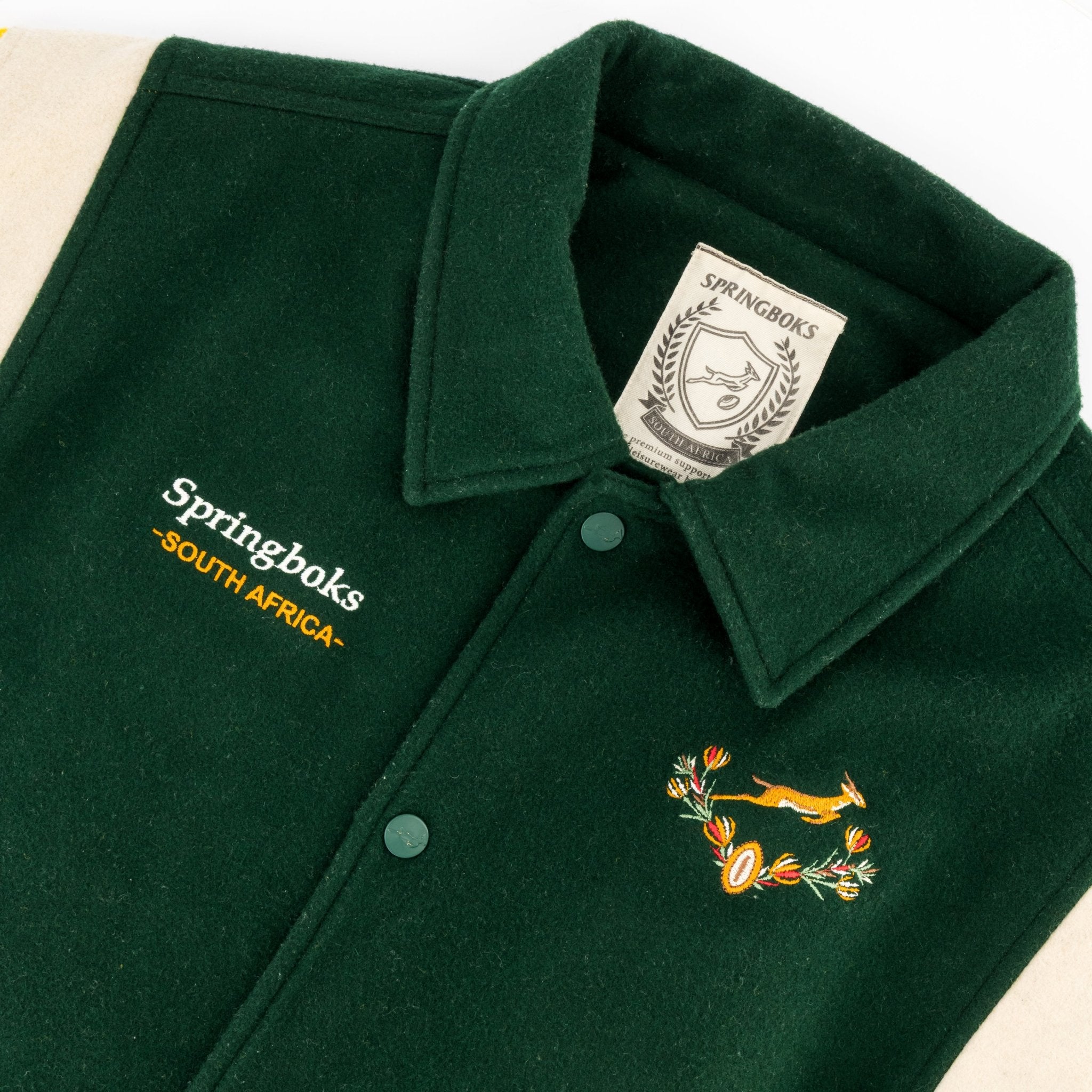 Springboks Wool Bomber Jacket - Old School