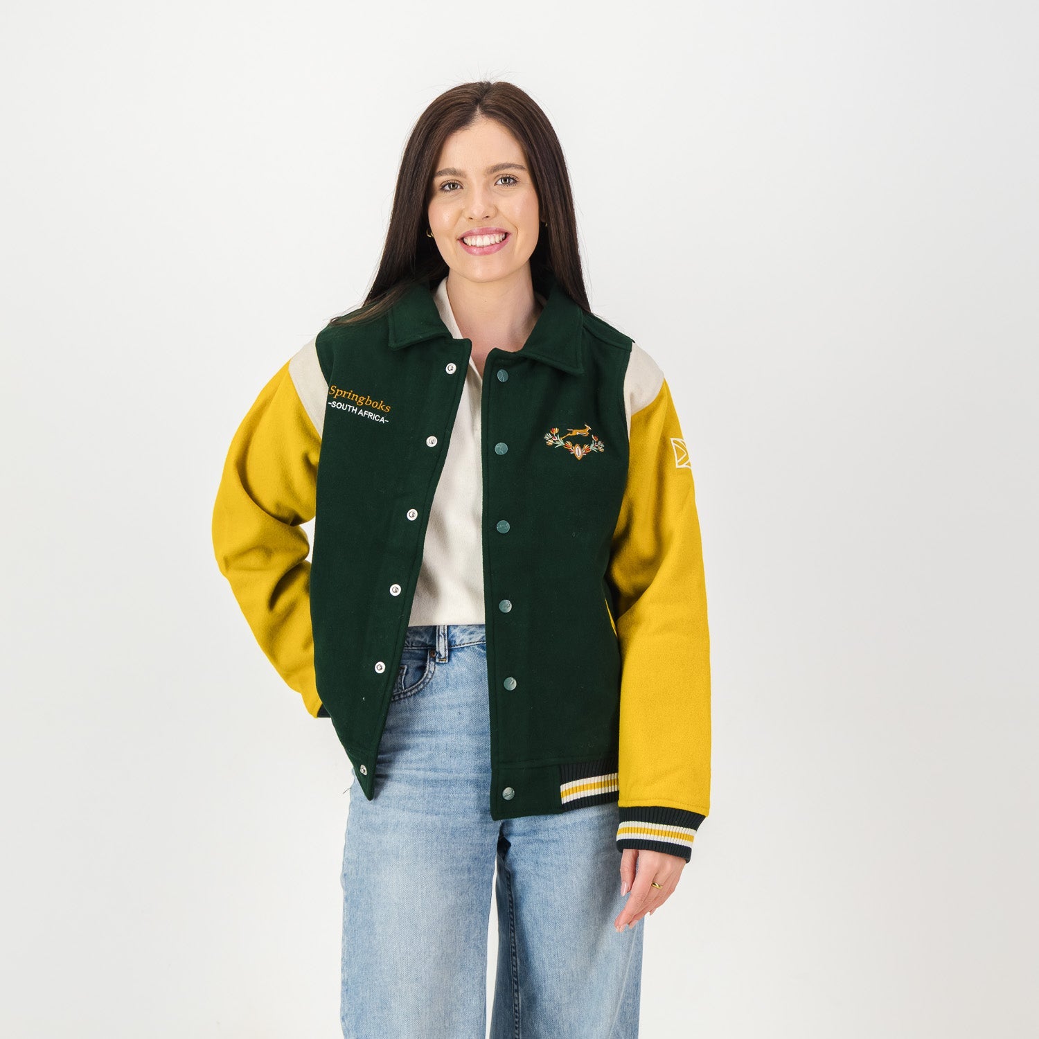 Springboks Wool Bomber Jacket - Old School