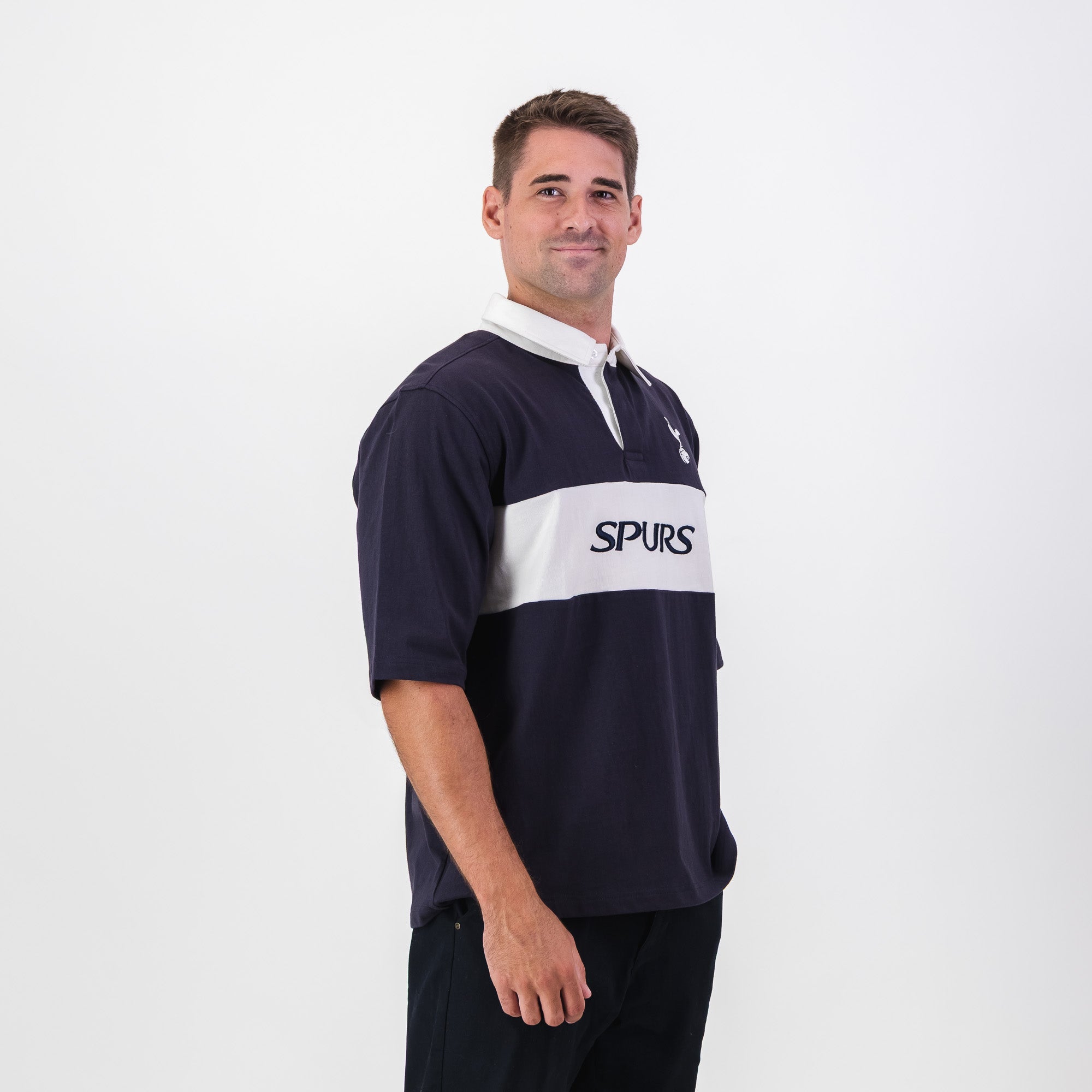 Tottenham Hotspur Retro Rugby Polo - Old School