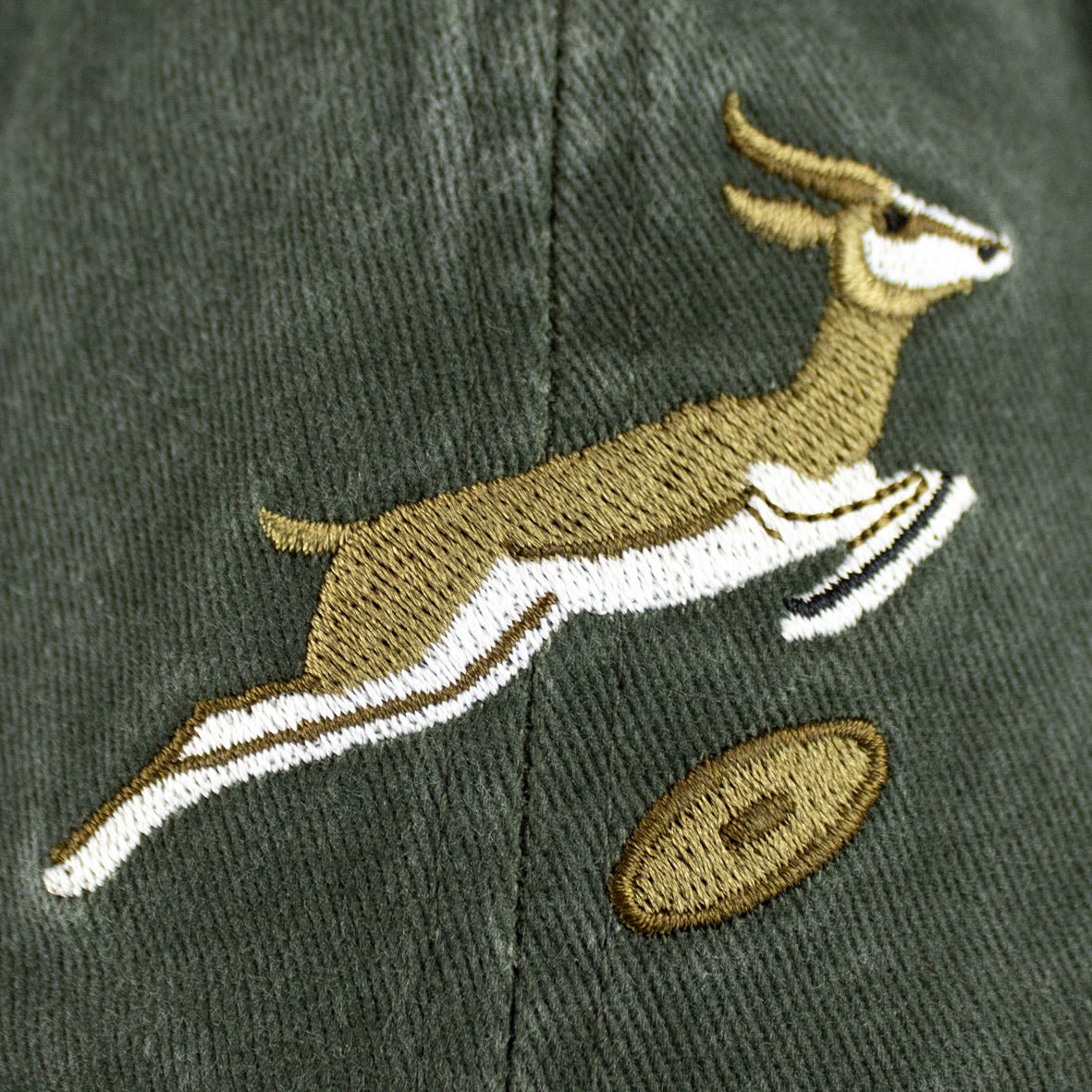 United Springbok Dad Cap Military Olive - Old School