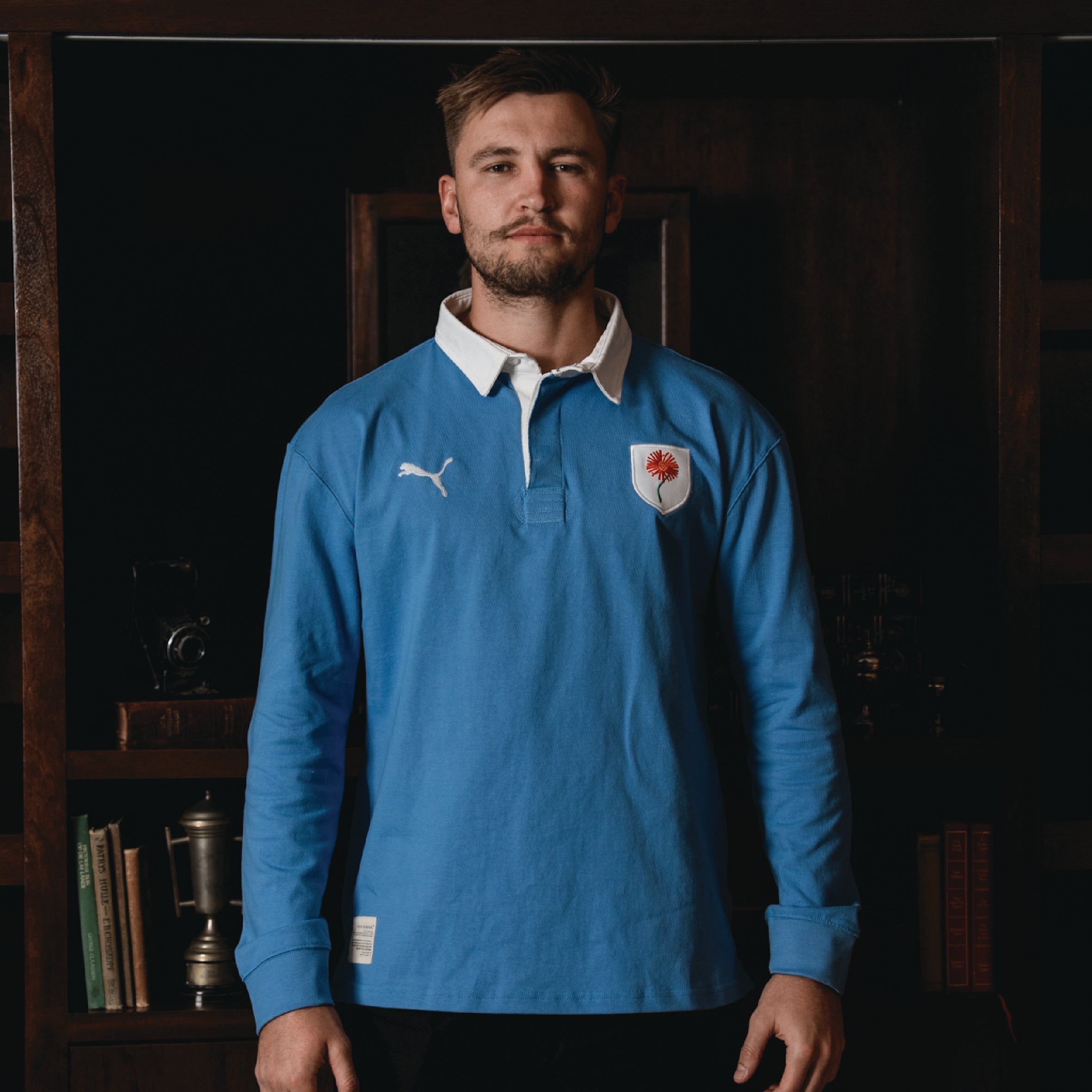 Provincial Bulls Daisy LS Rugby Jersey-Palace Blue