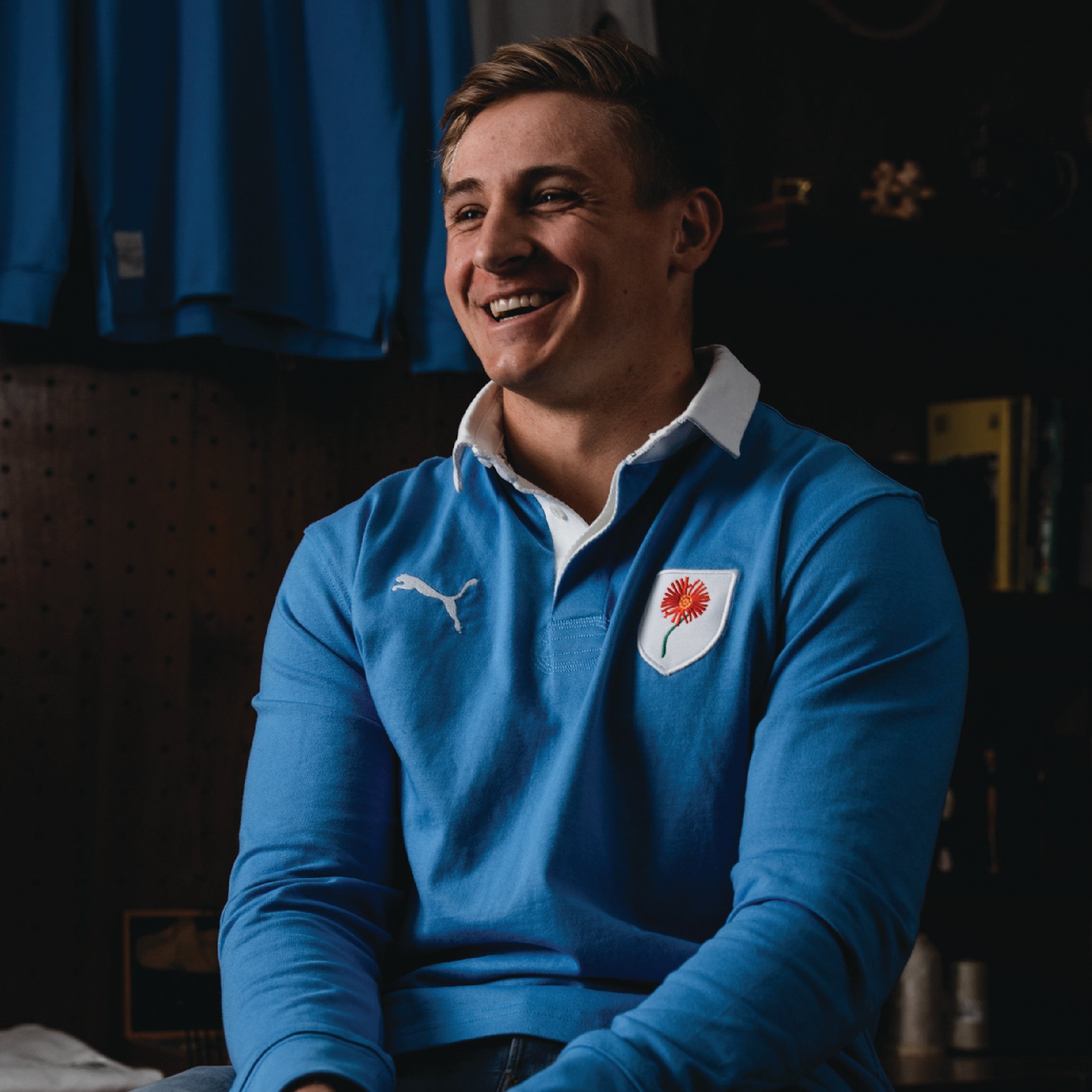 Provincial Bulls Daisy LS Rugby Jersey-Palace Blue